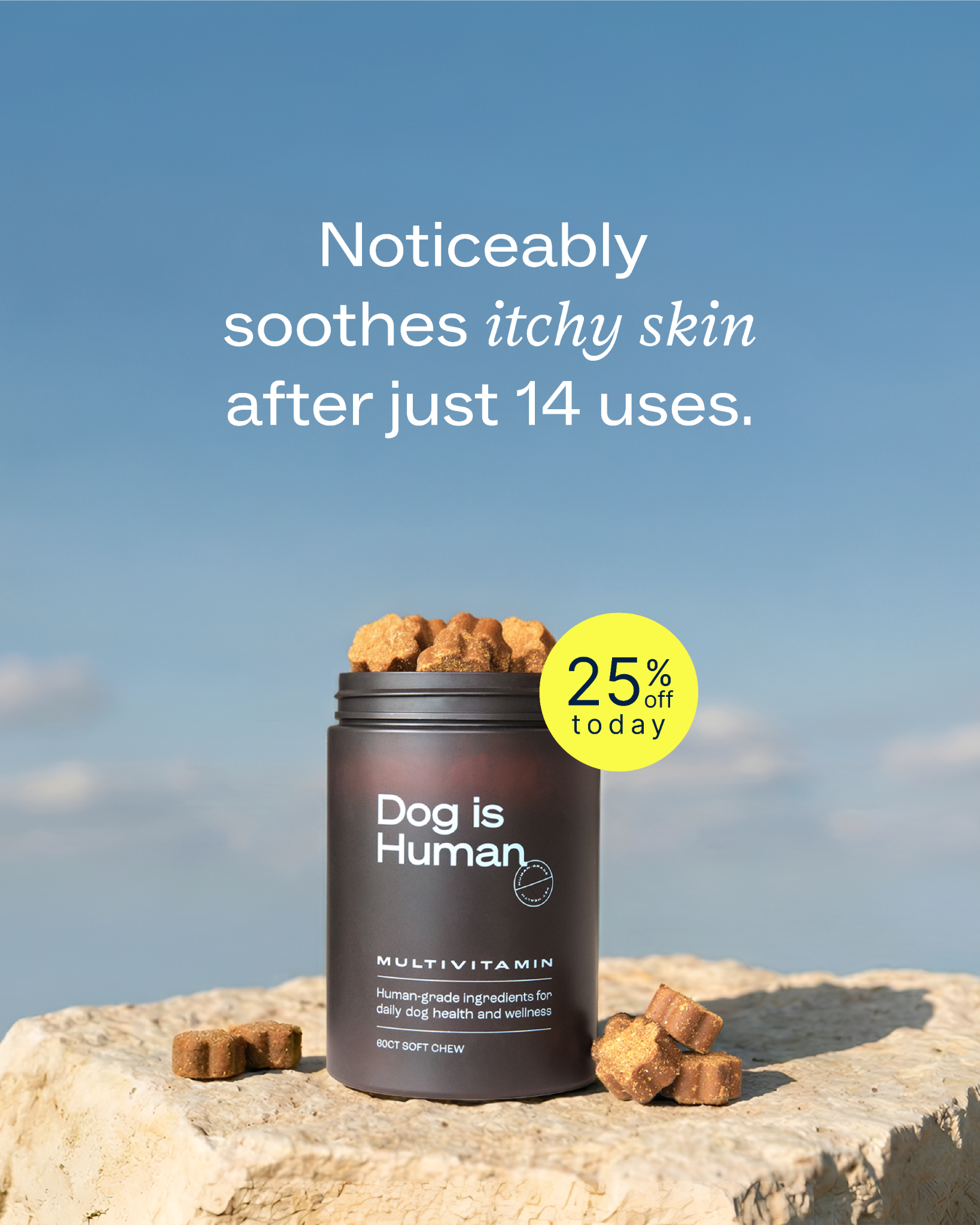 Dog is Human Facebook ad