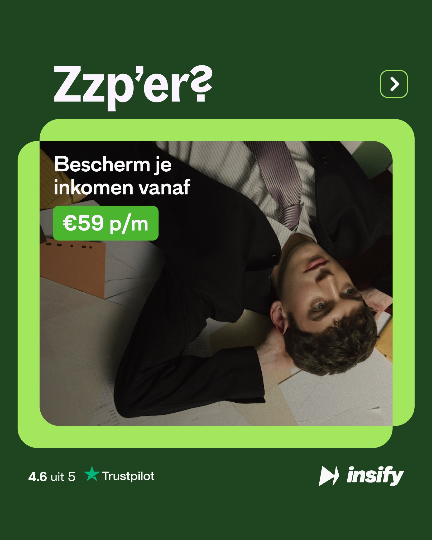 Insify Facebook ad