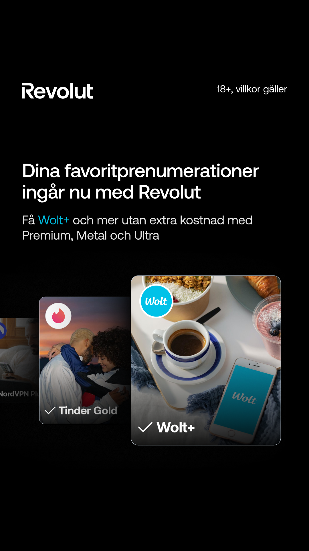 Revolut Facebook ad