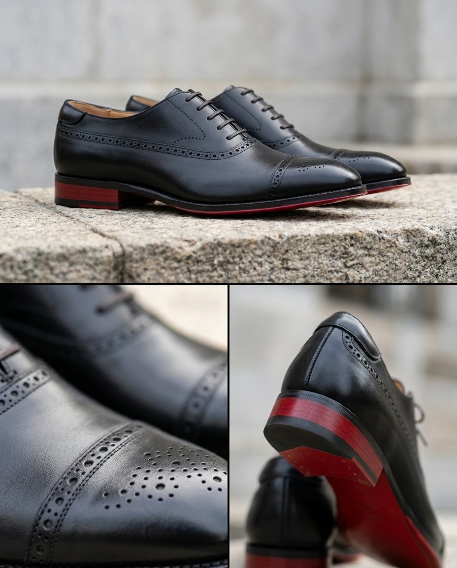 Harper Heights. Facebook ad: Oxford Royal Brogue