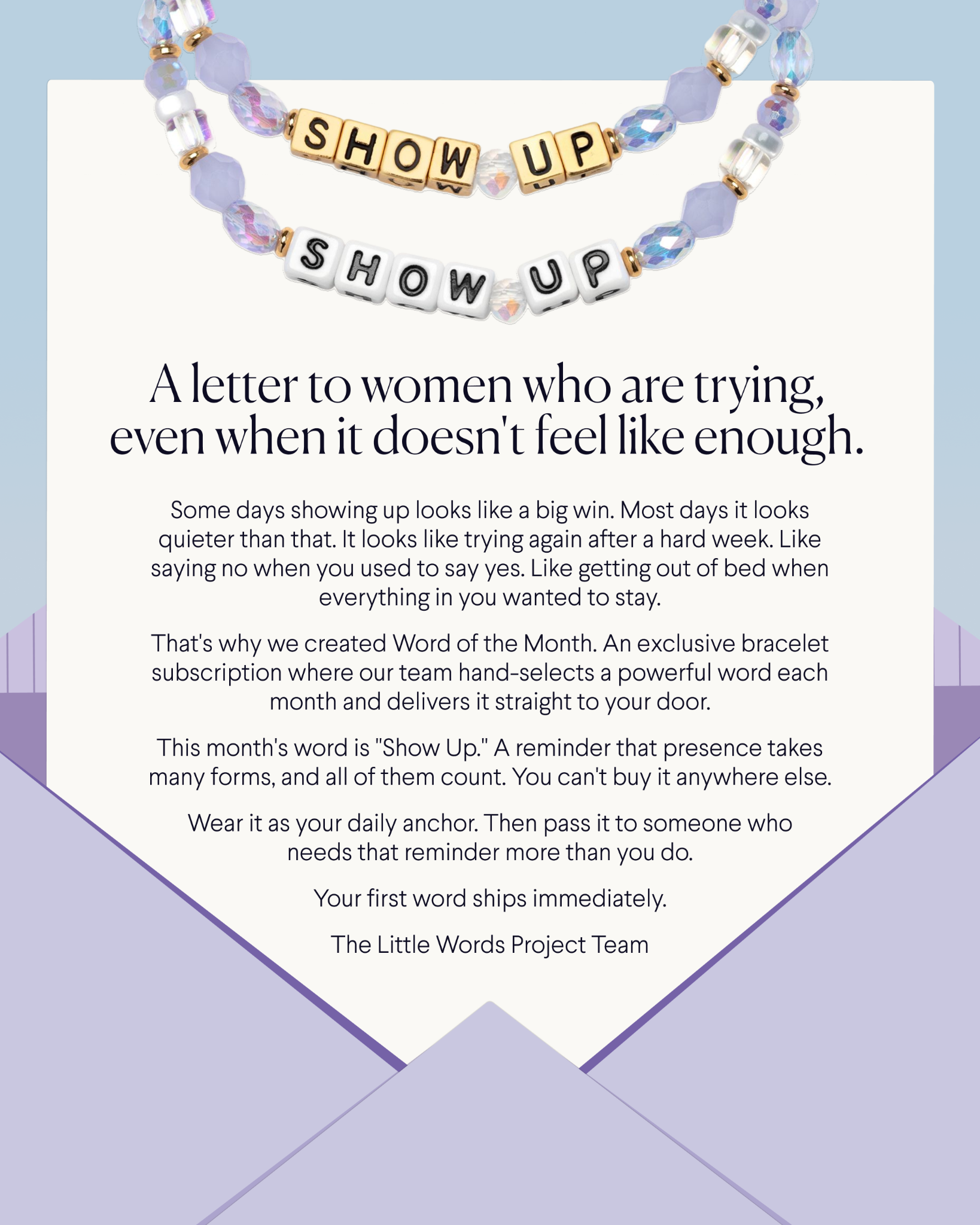 Little Words Project Facebook ad