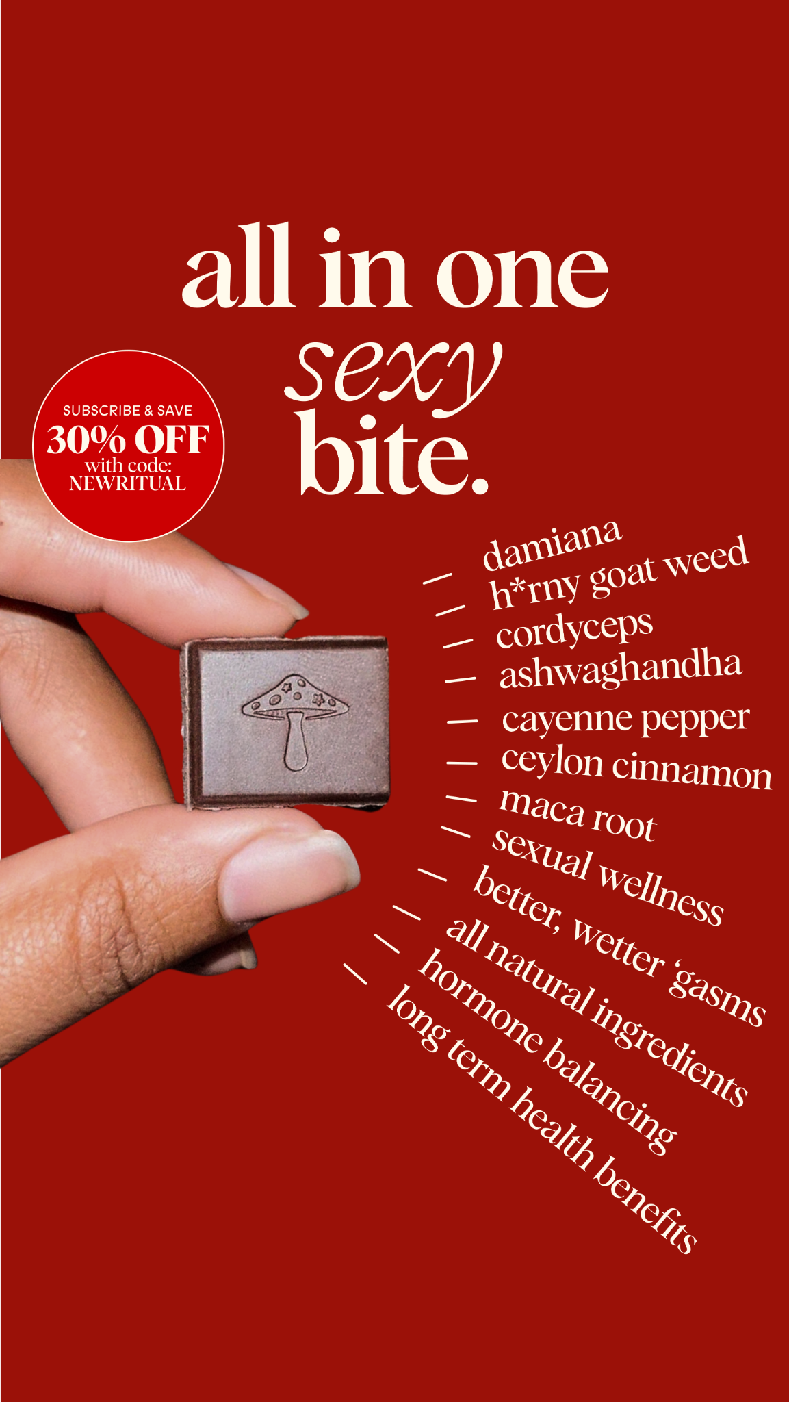 Alice Mushrooms Facebook ad