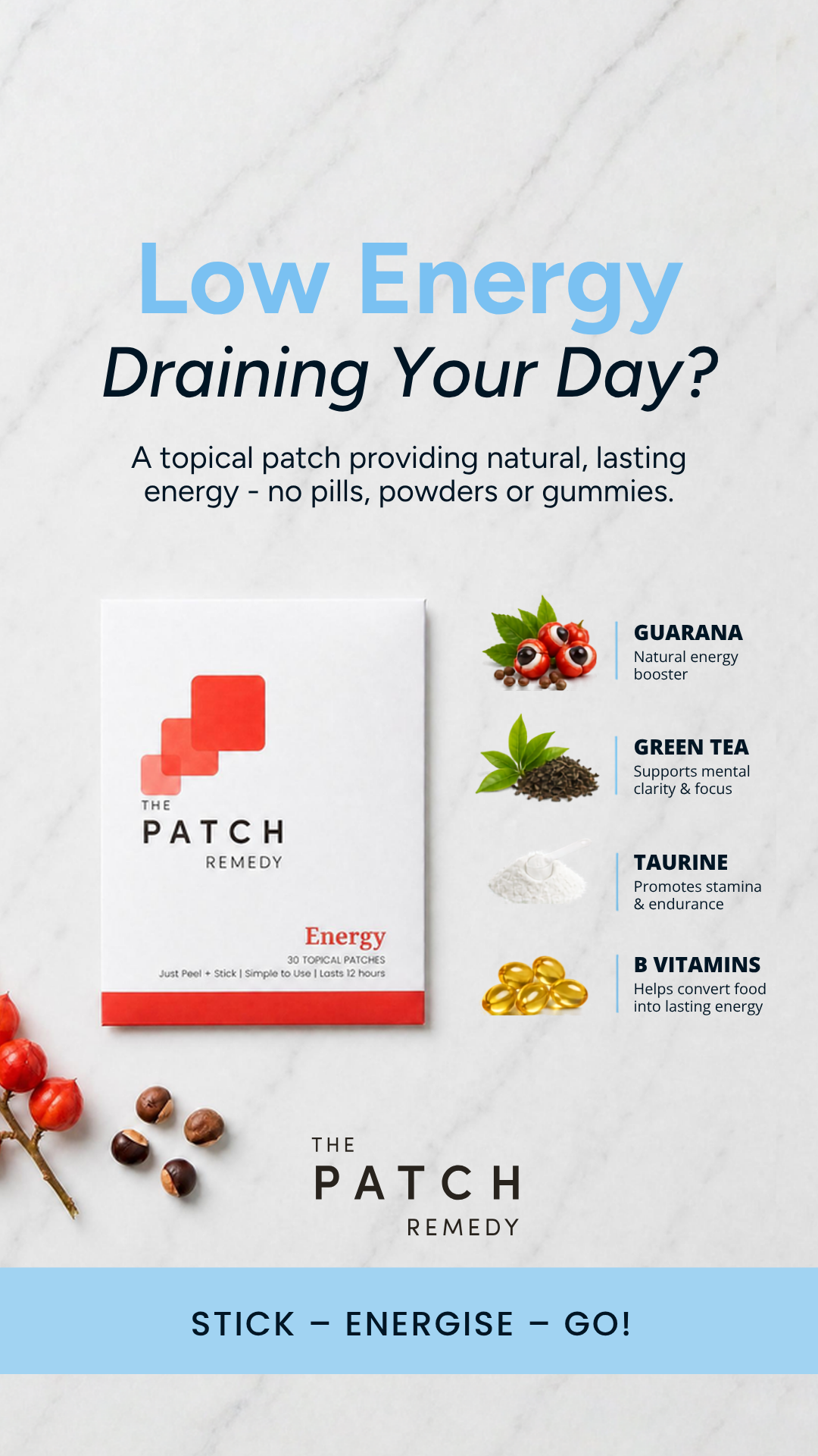 The Patch Remedy Facebook ad