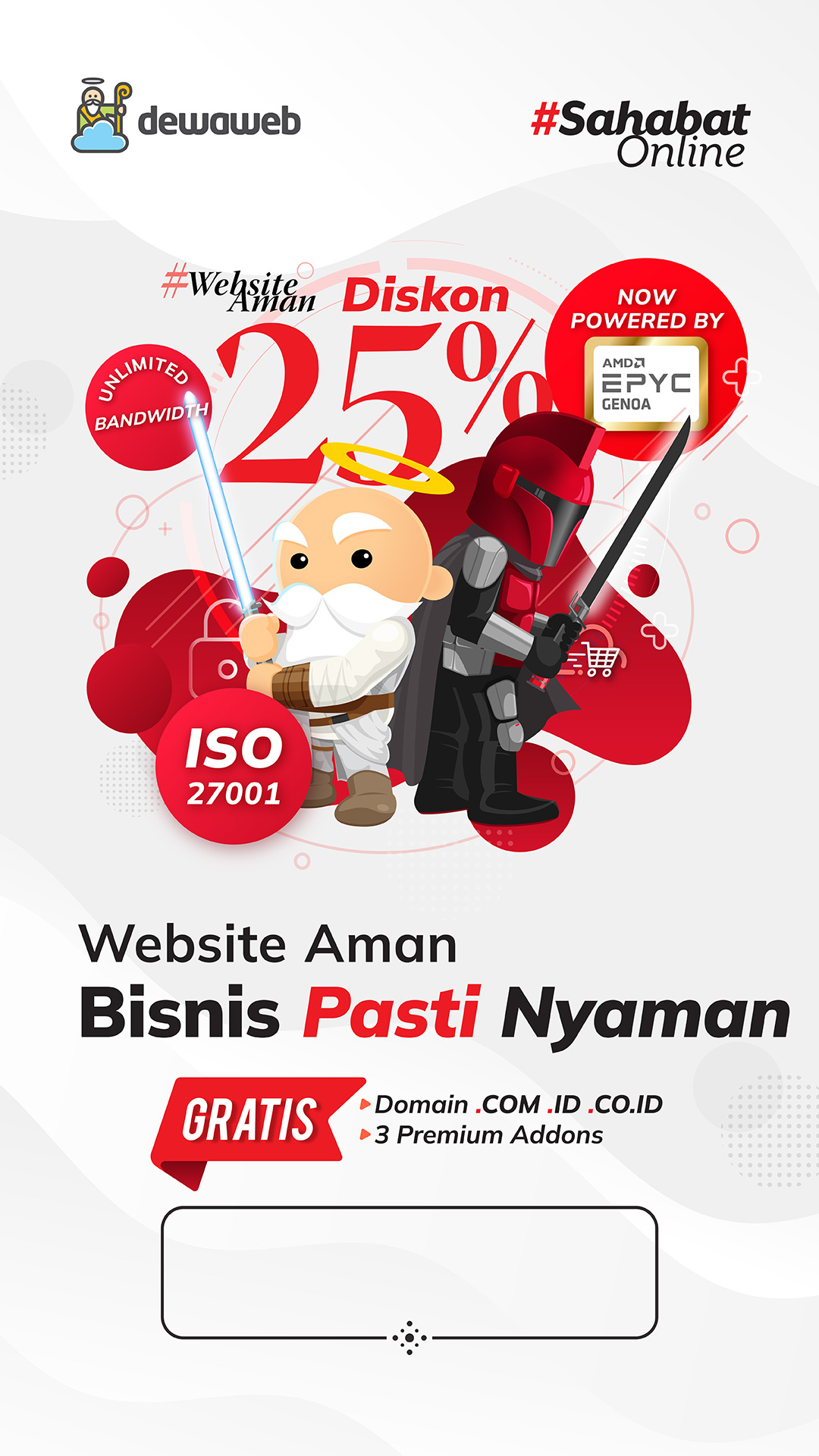 Dewaweb Facebook ad