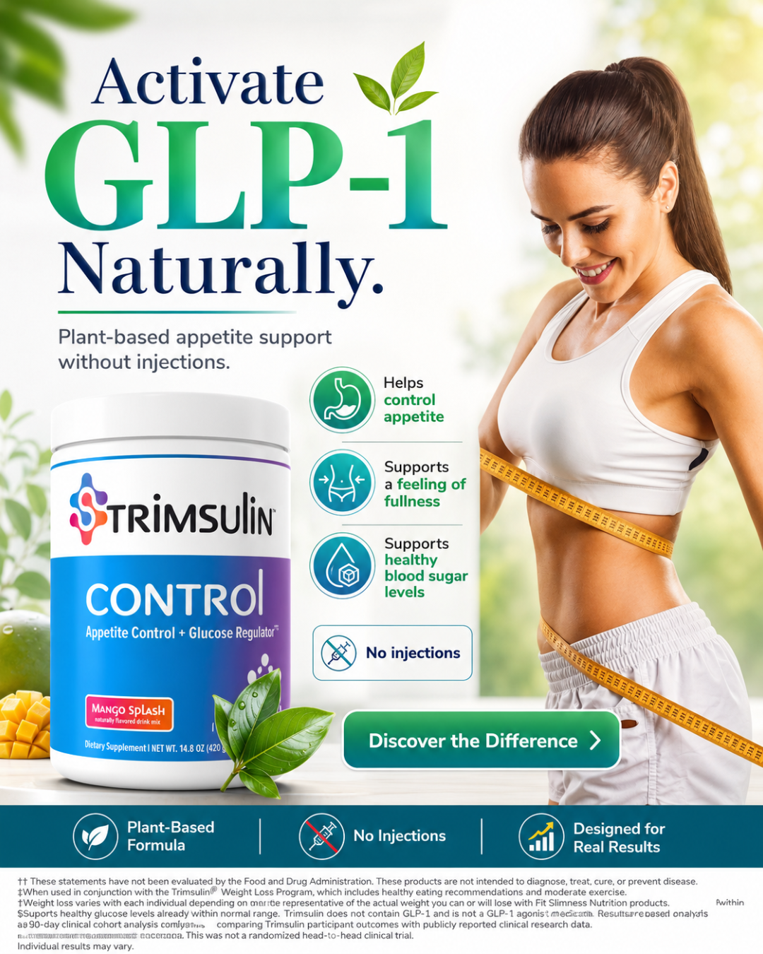 Trimsulin Facebook ad: The Natural Formula For GLP-1