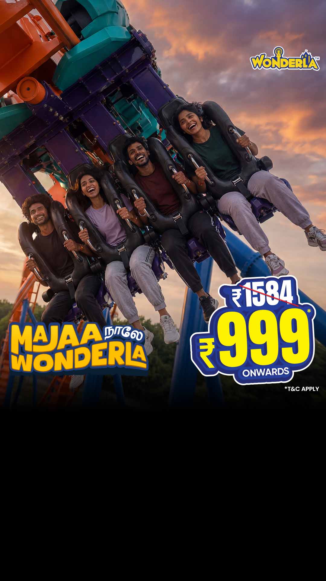 Wonderla Facebook ad