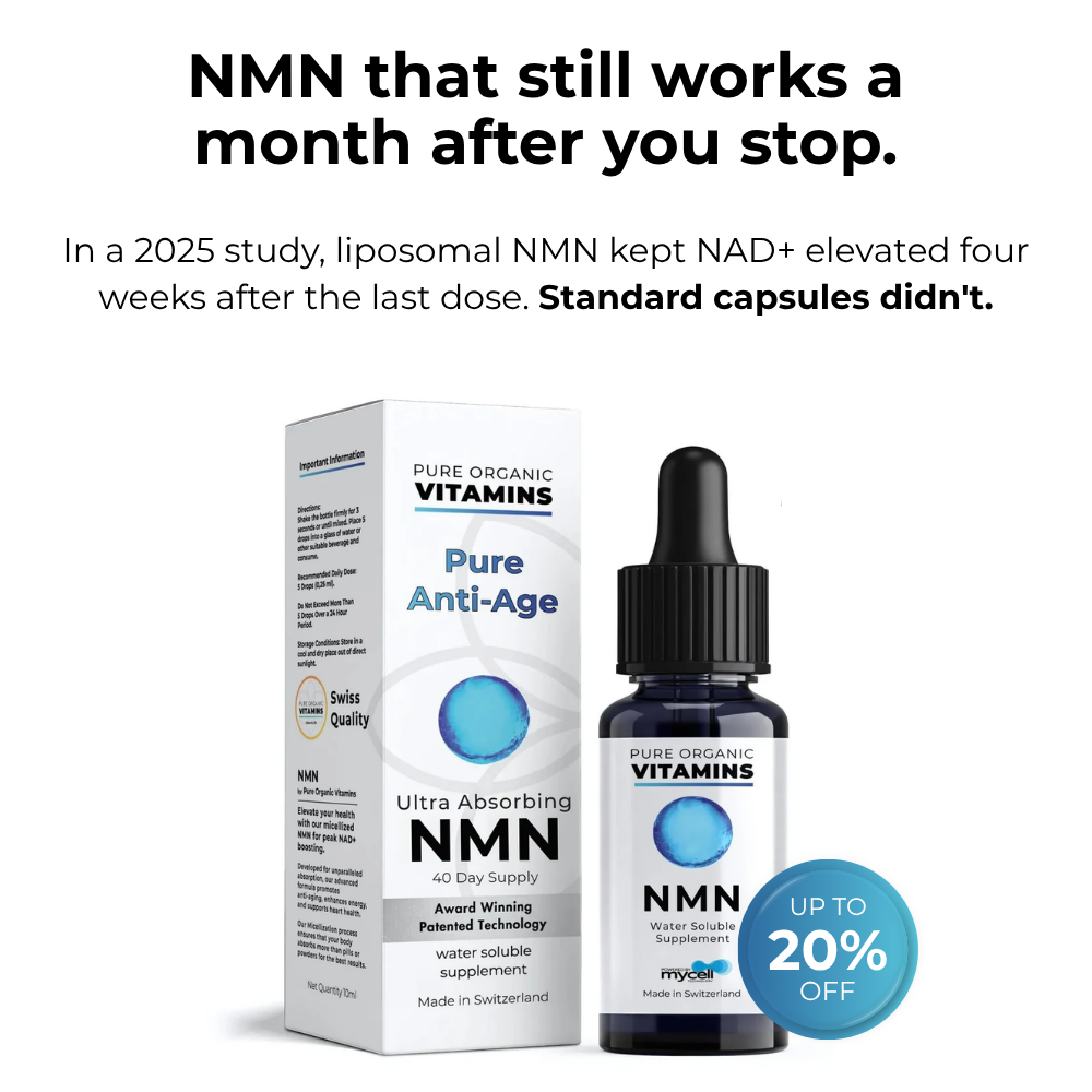 Pure Organic Vitamins Facebook ad