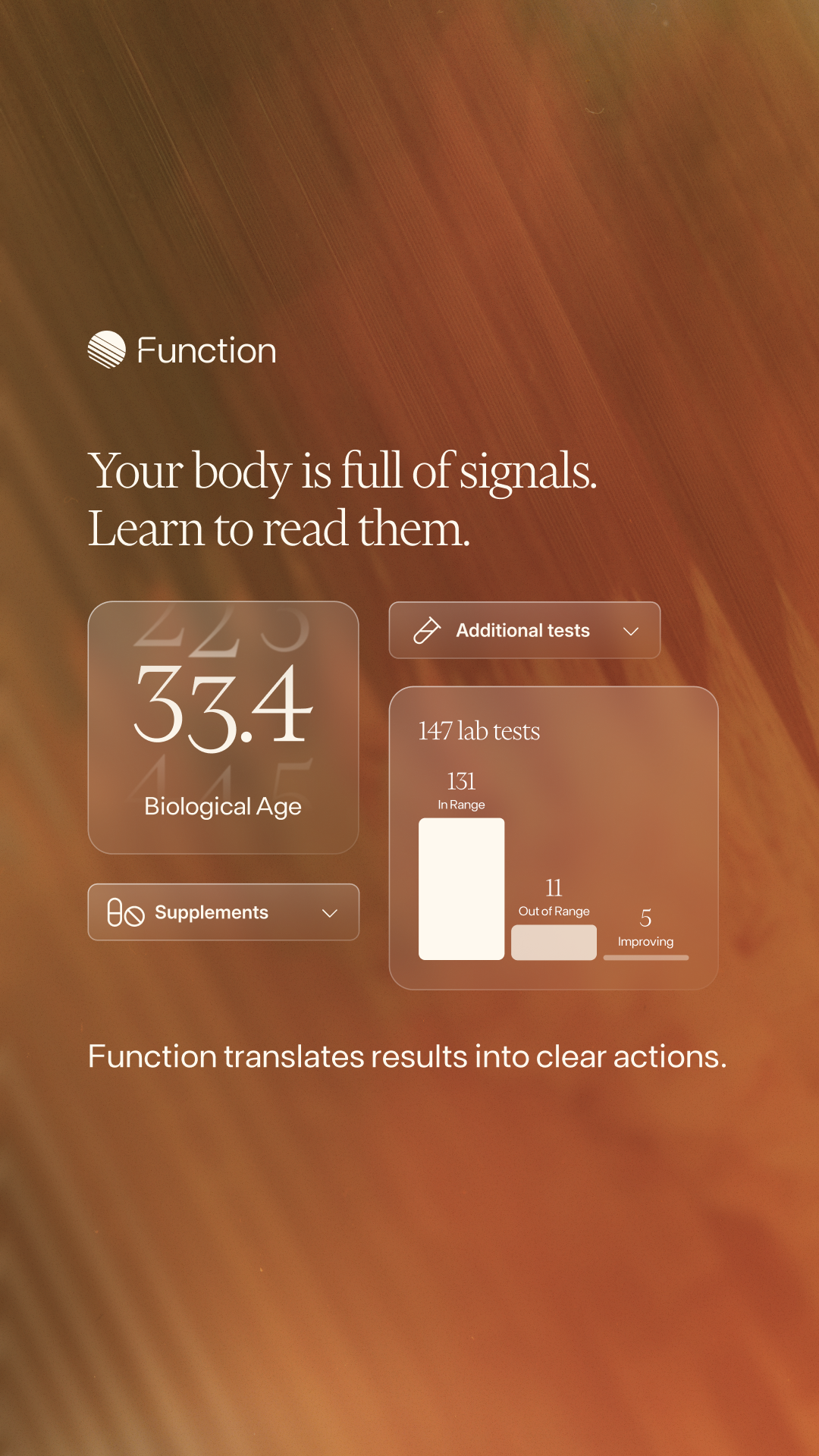 Function Health Facebook ad