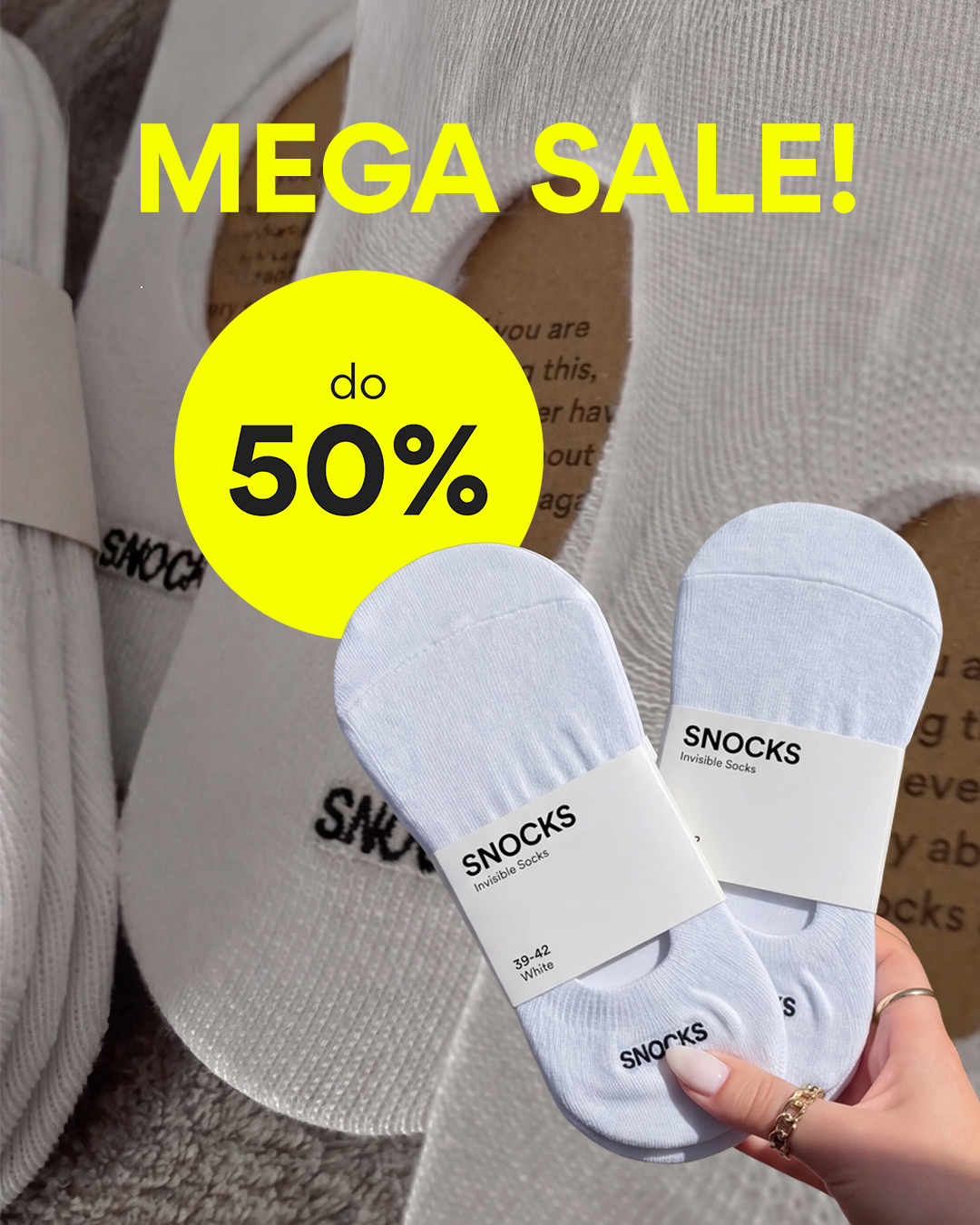 Snocks Facebook ad