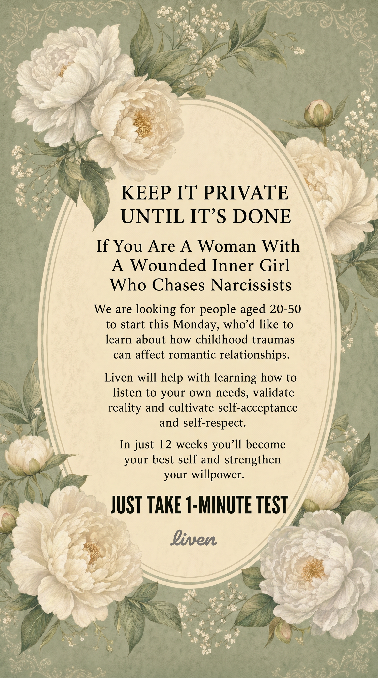 Olivia Parker Facebook ad
