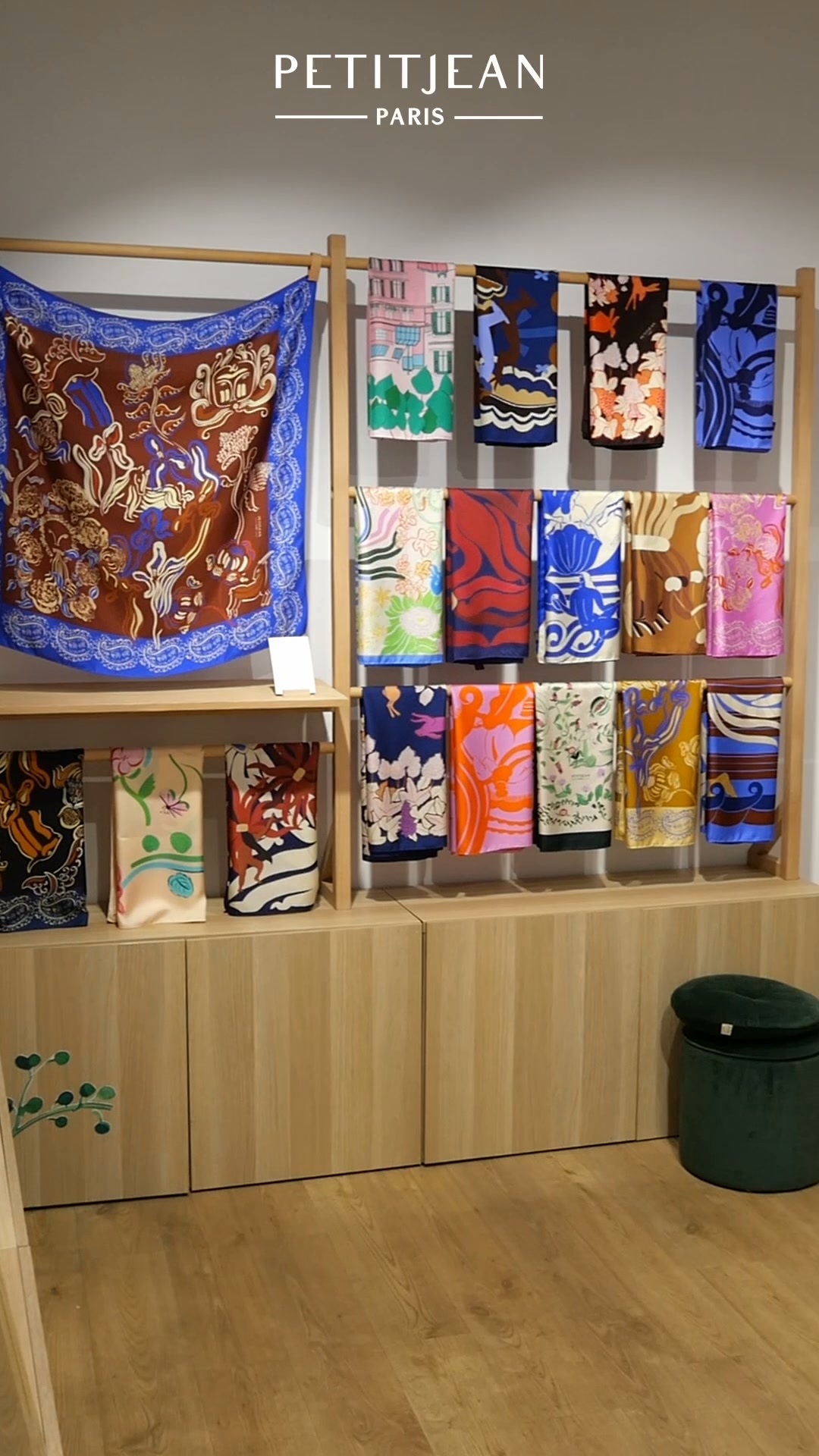 Petitjean Paris Facebook ad: Come discover our silk tales
