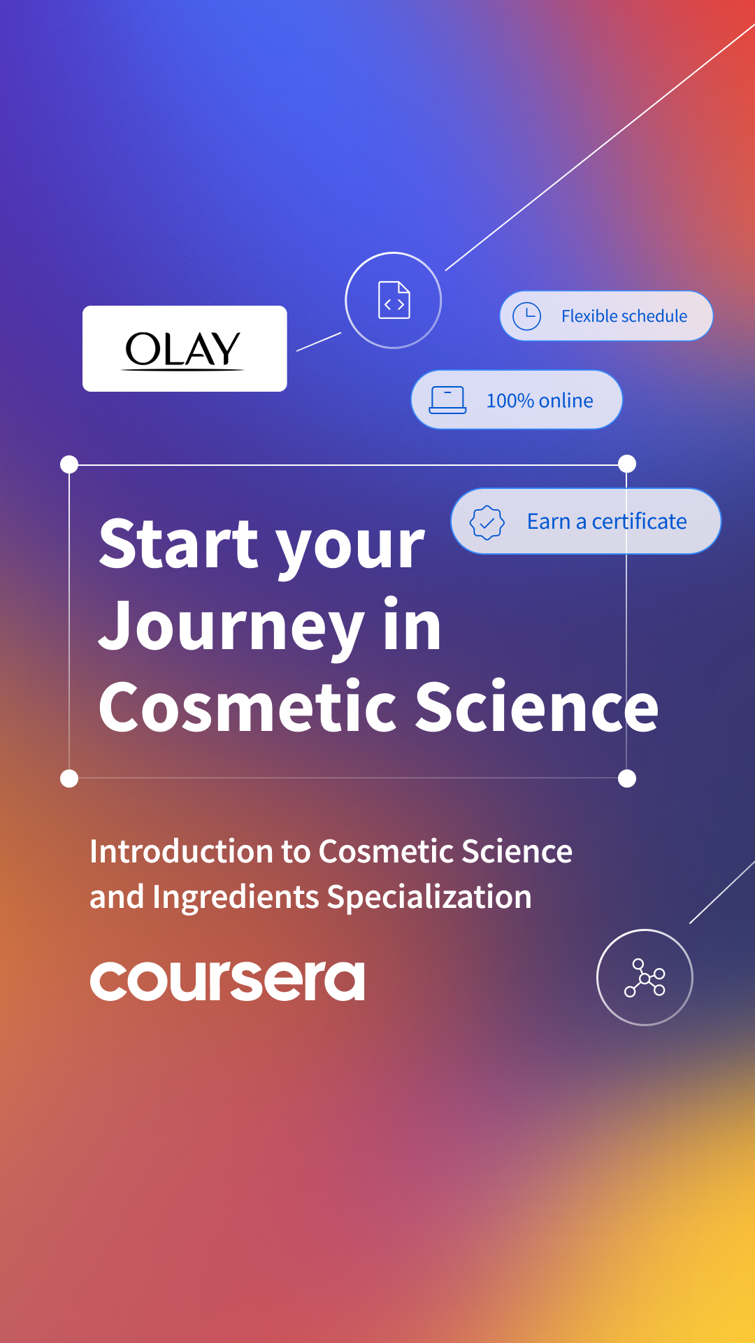 Coursera Facebook ad
