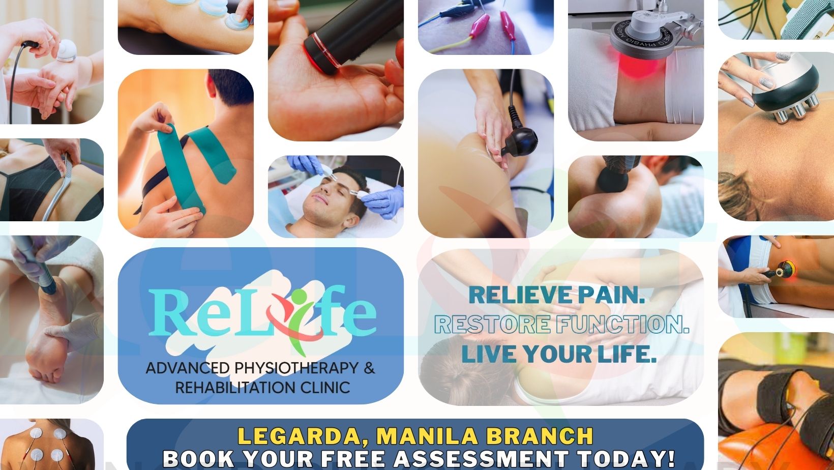 ReLife Advanced Physiotherapy and Rehabilitation Clinic - Manila City Facebook ad
