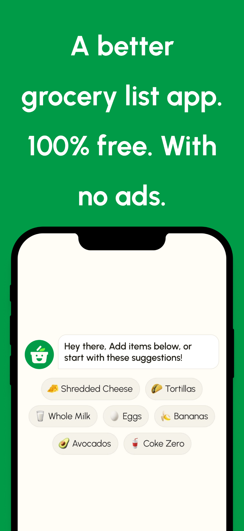 Grocery Buddy Facebook ad