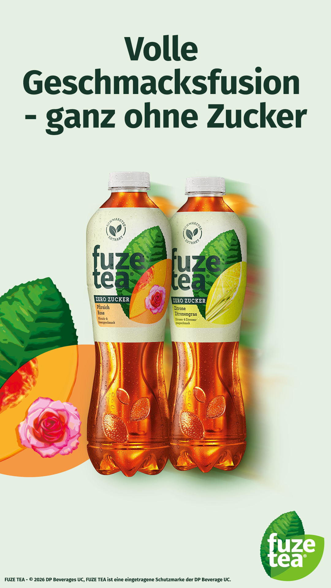 Fuze Tea Europe Facebook ad