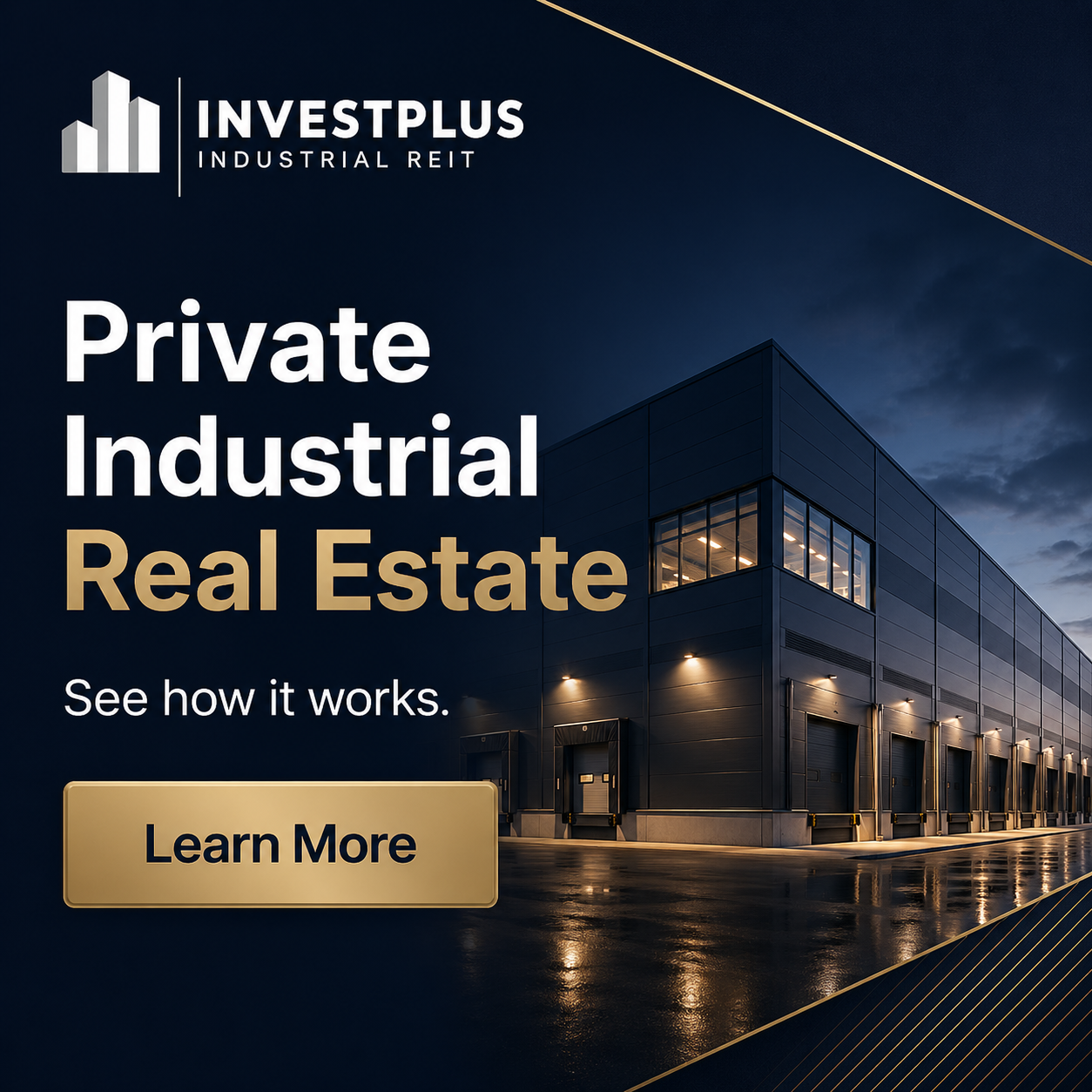 InvestPlus REIT Facebook ad