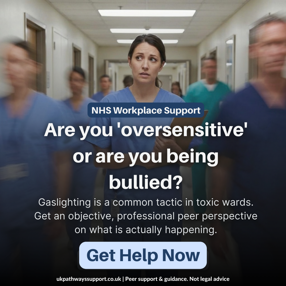 UK Pathways Support Facebook ad: Feeling Targeted at Work?