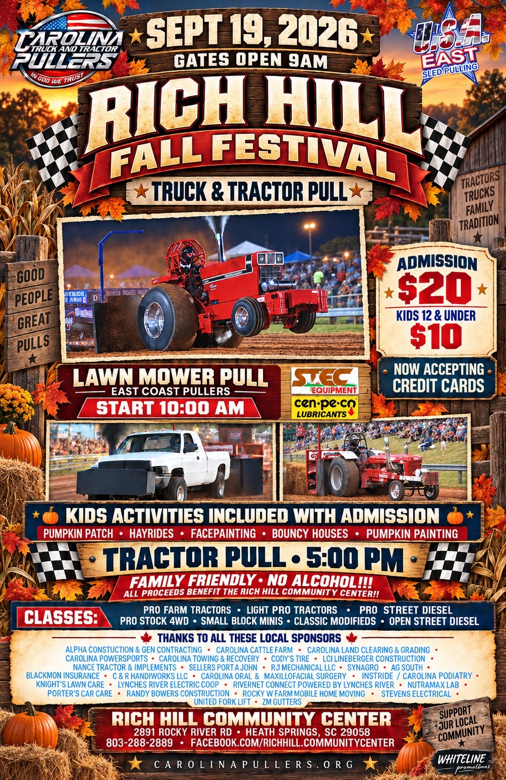 Carolina Truck and Tractor Pullers Facebook ad