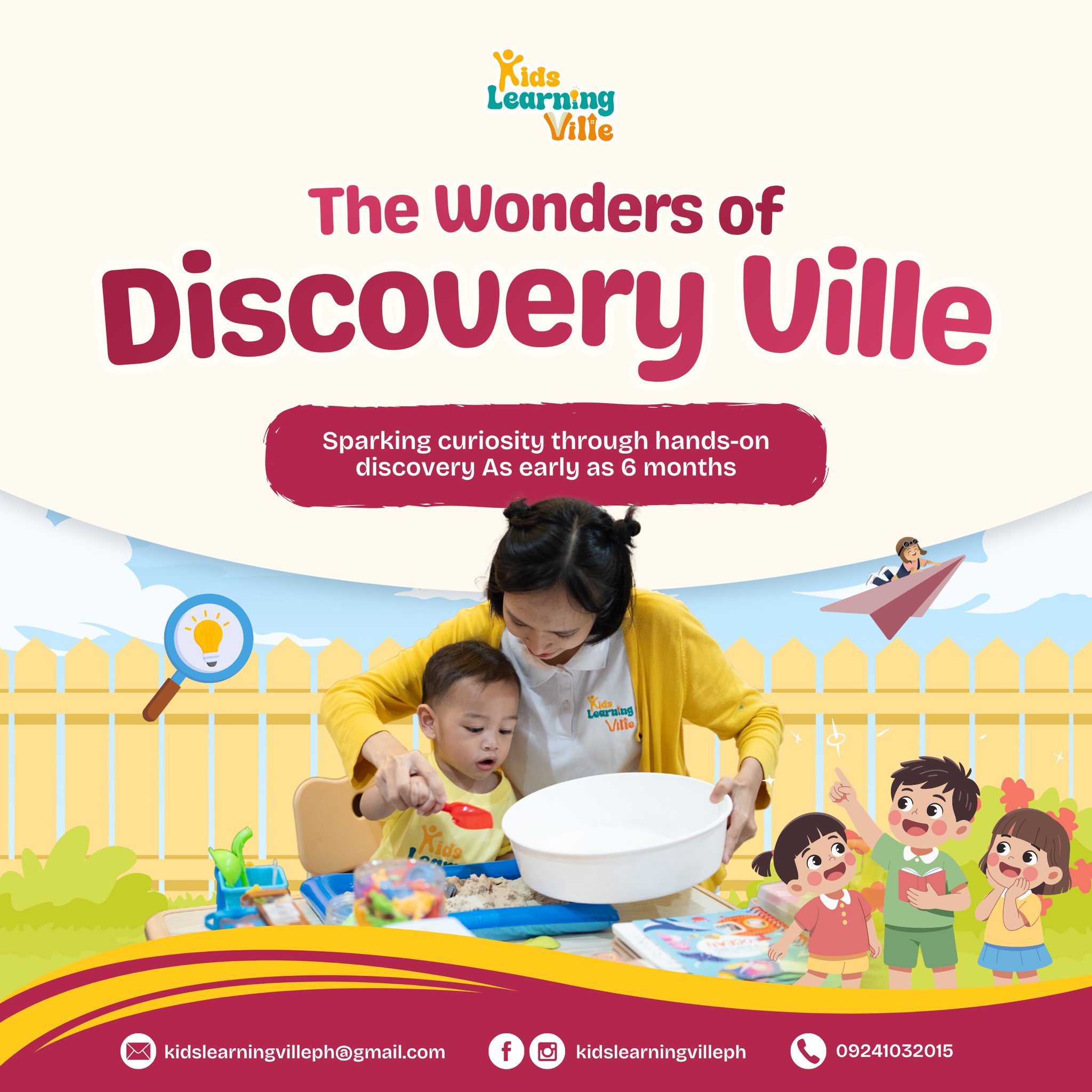 Kids Learning Ville Facebook ad