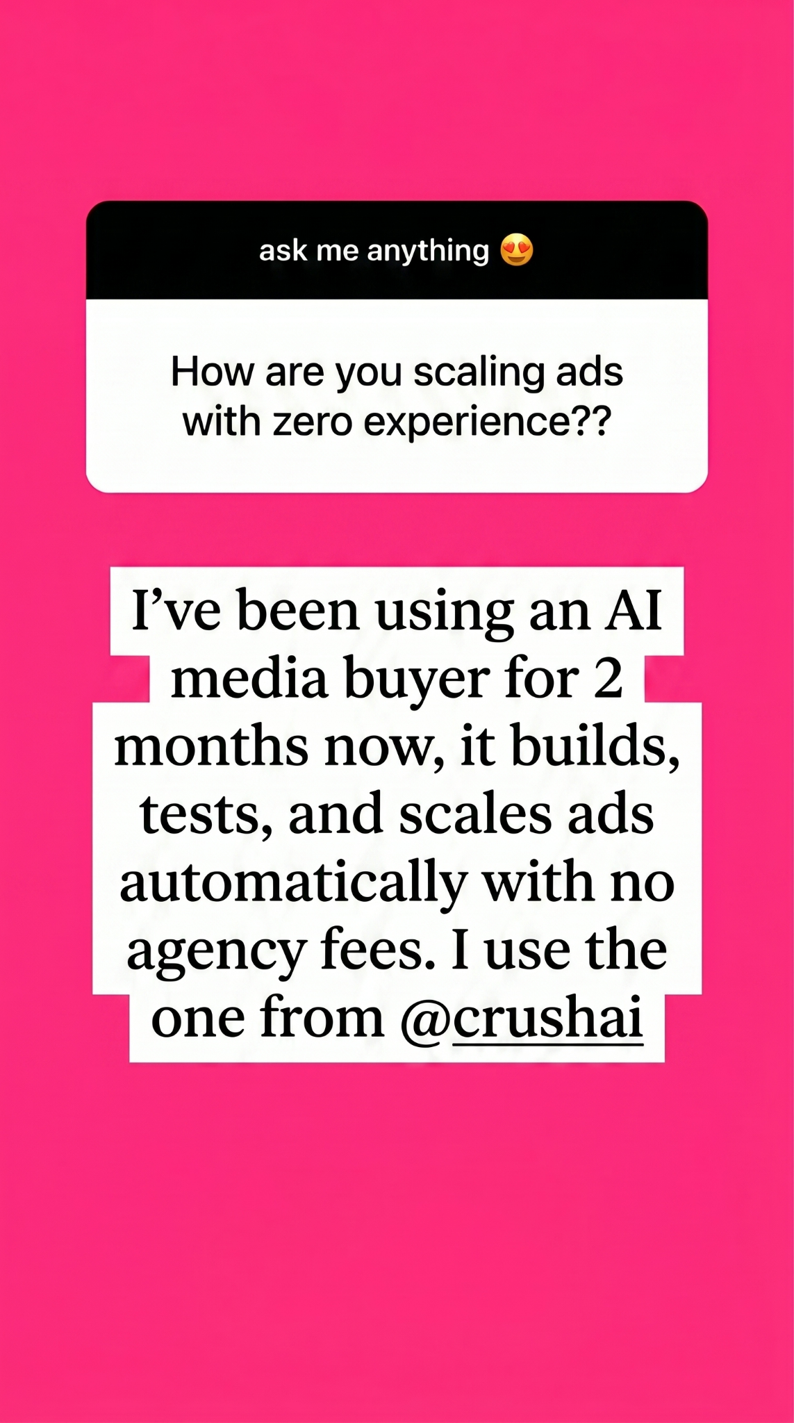 trycrush.ai Facebook ad