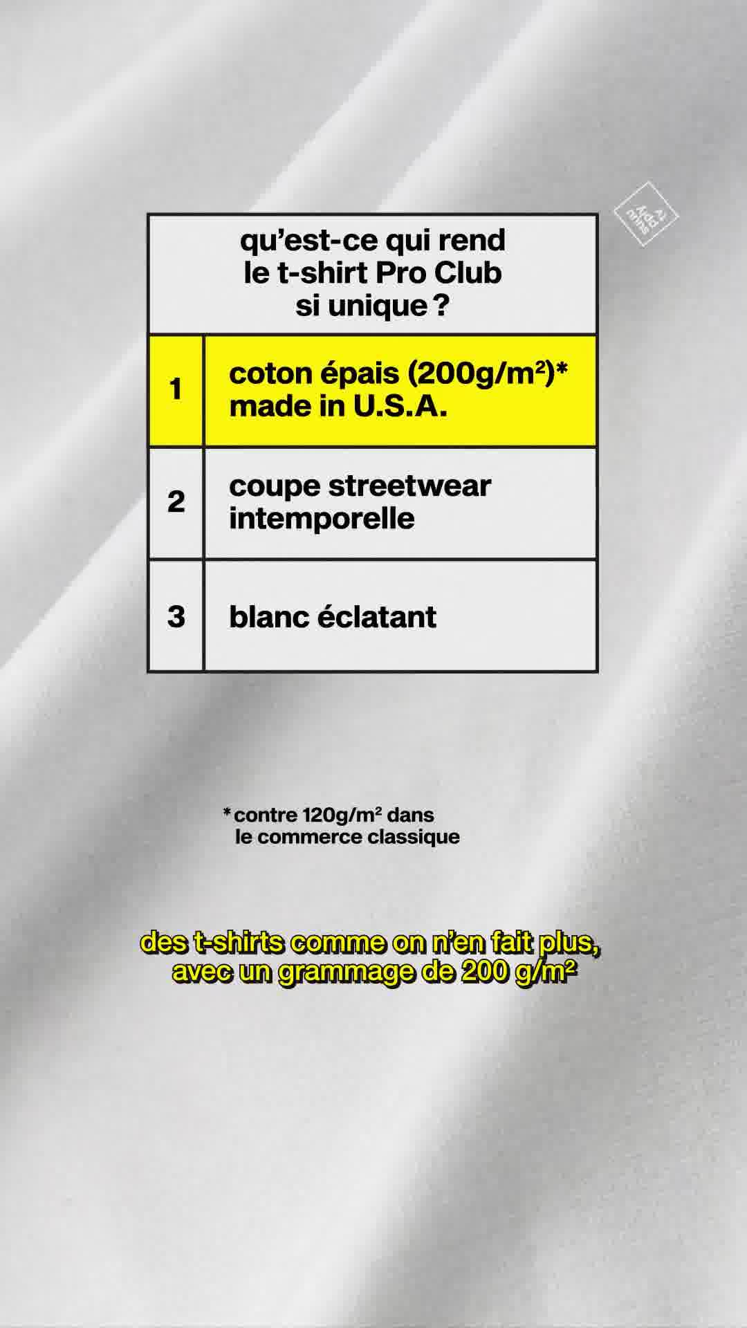 suuupply Facebook ad: Ton futur t-shirt préféré