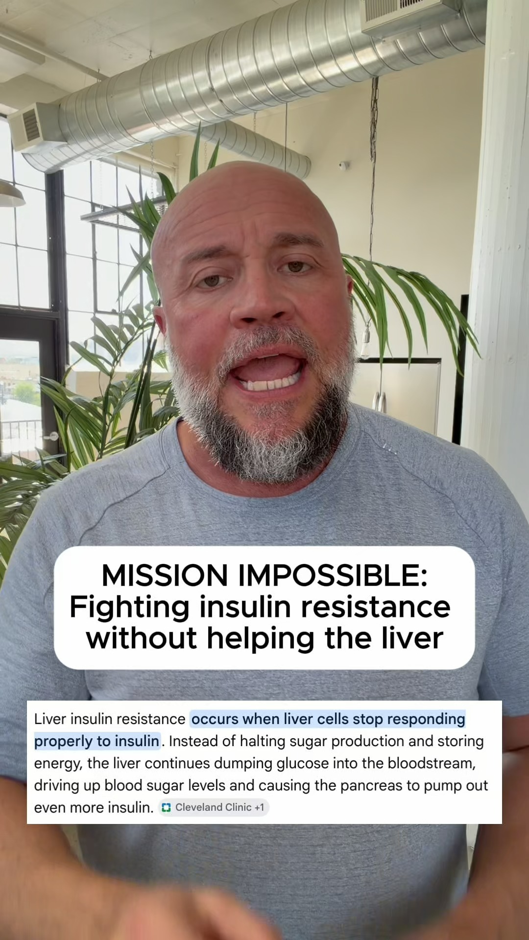 Silver Fern Brand Facebook ad: Your liver and your pancreas are supposed to…