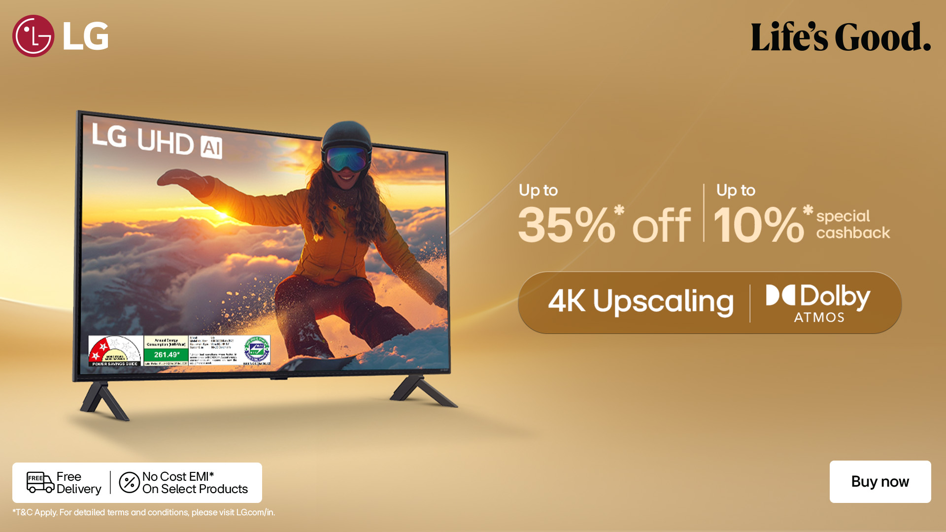 LG Global Facebook ad
