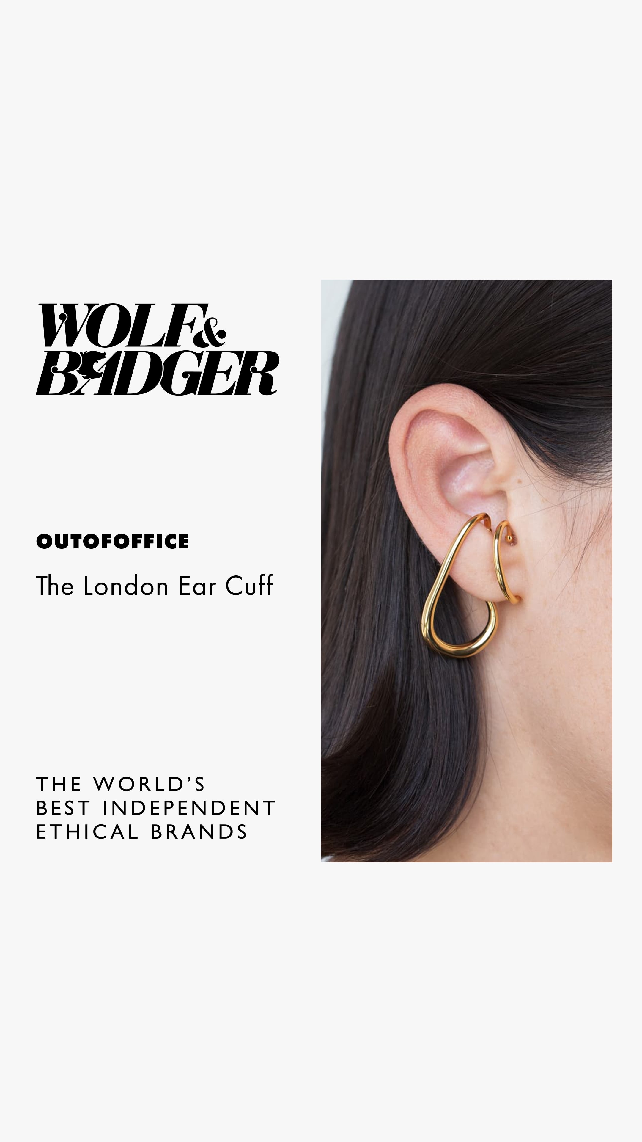 Wolf & Badger Facebook ad