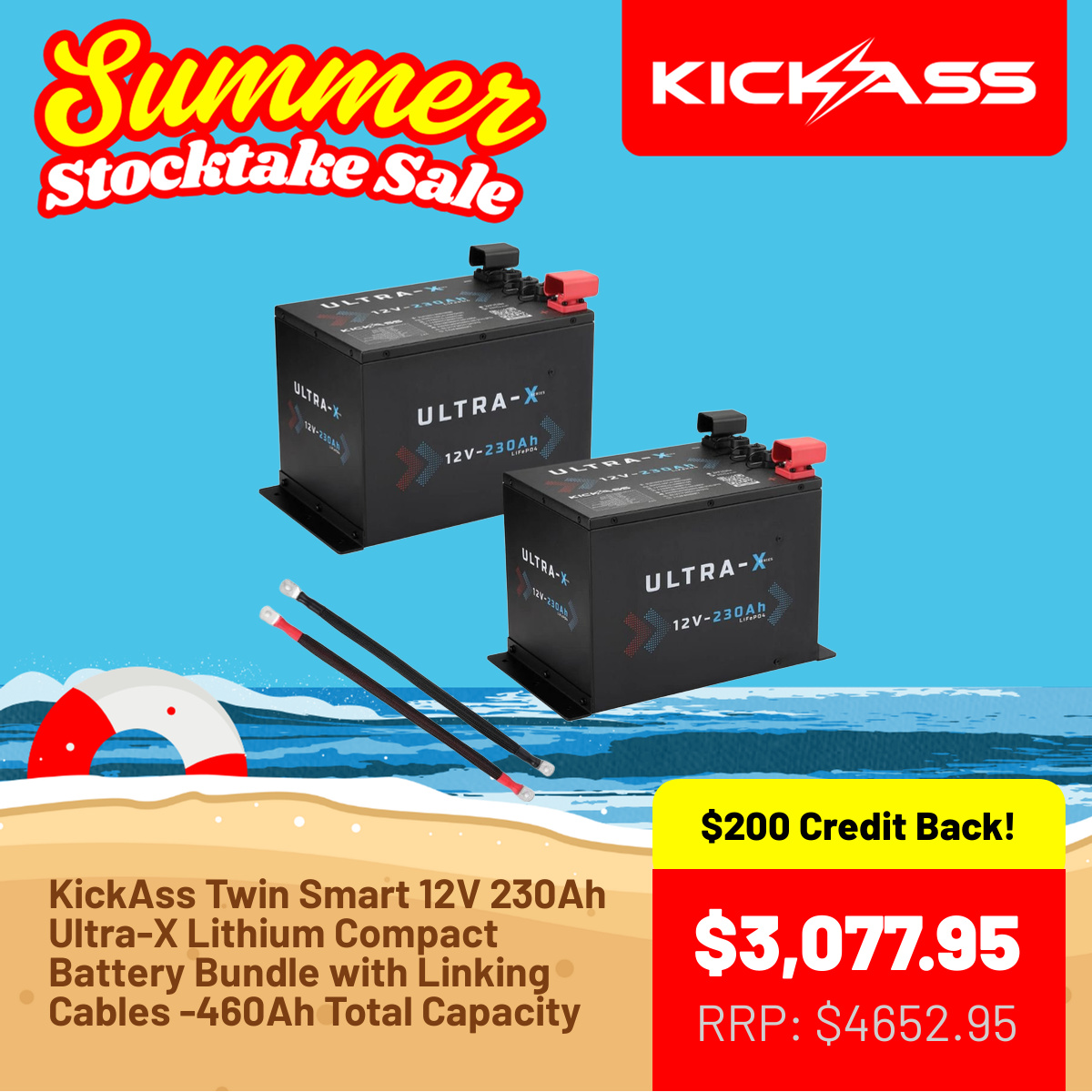 KickAss Products Facebook ad