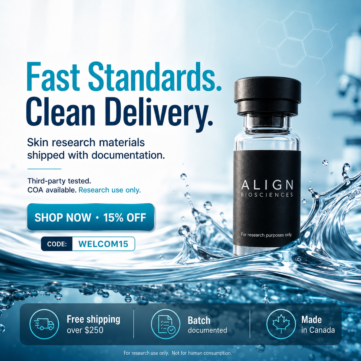 Align BioSciences Facebook ad