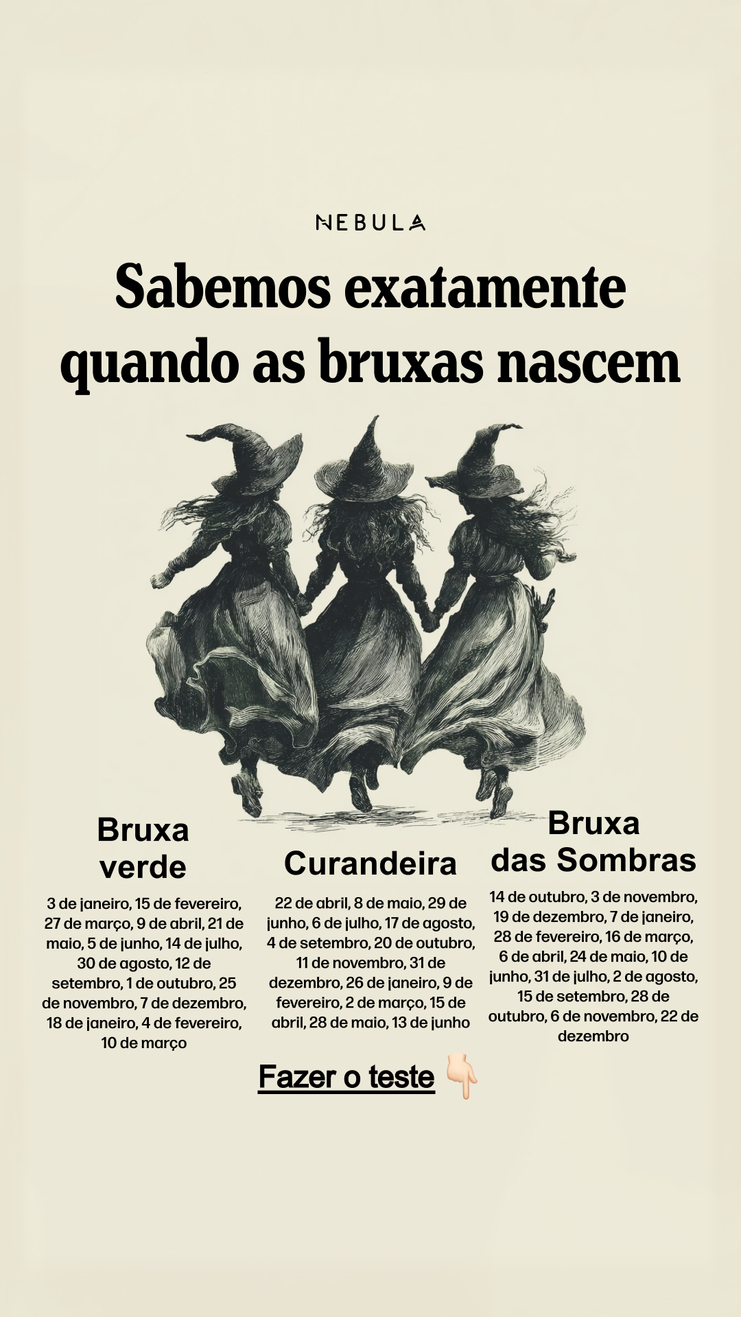 Nebula: Witch Power Reading Facebook ad