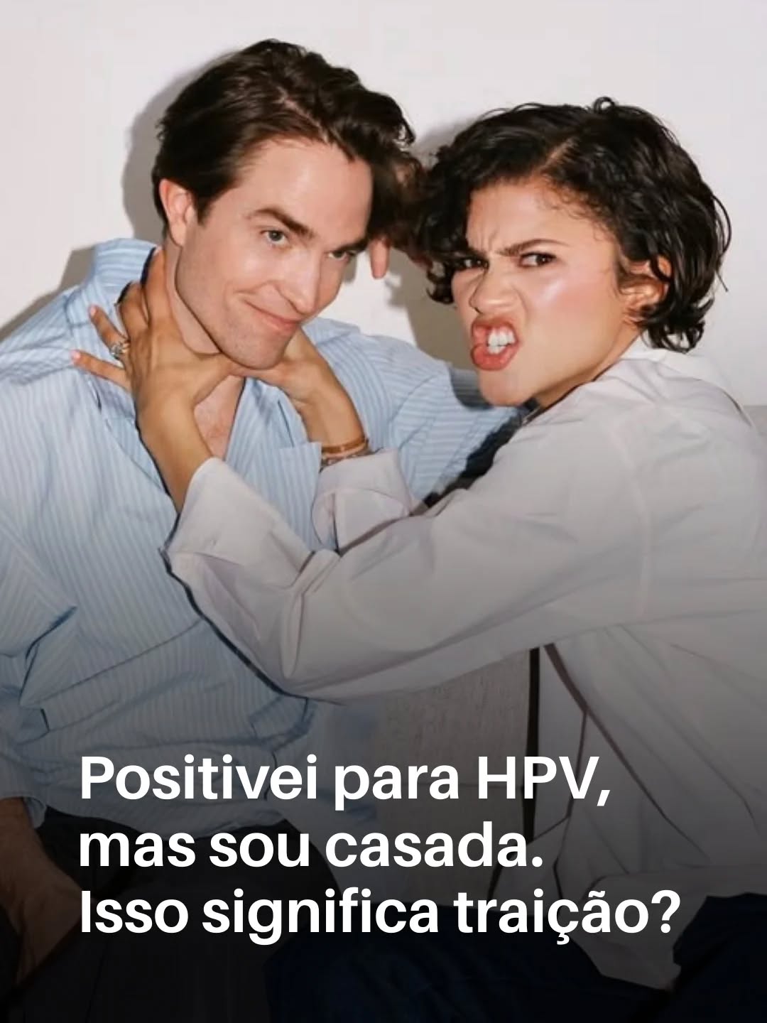 Dona Gina Consultas Facebook ad: Receber um resultado positivo para HPV pode gerar…