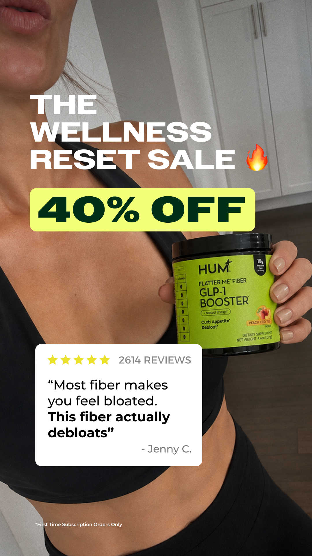 HUM Nutrition Facebook ad