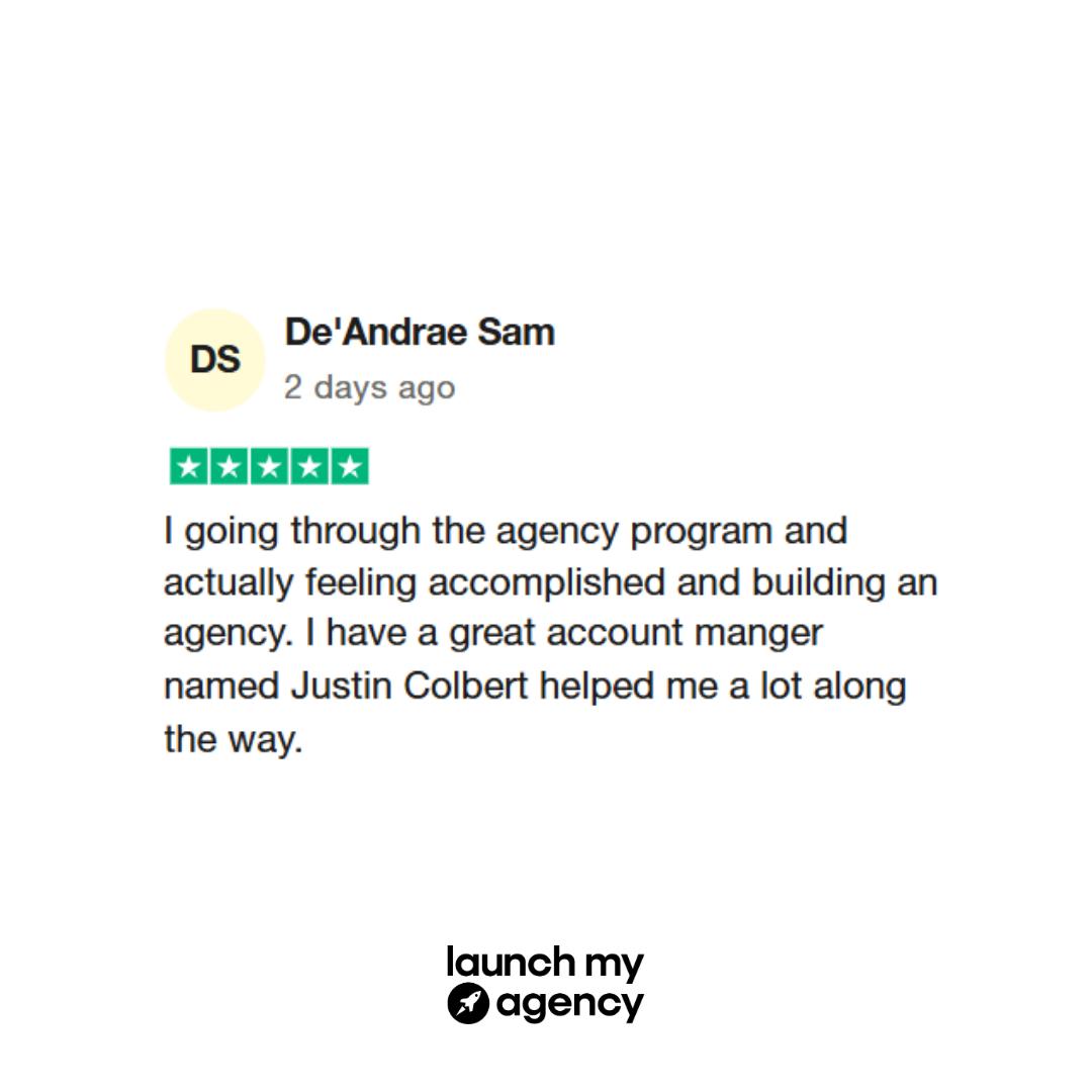 Launch My Agency Facebook ad