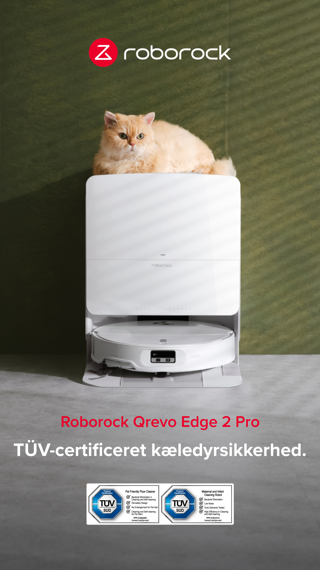 Roborock Nordic Facebook ad from Feb 16, 2026