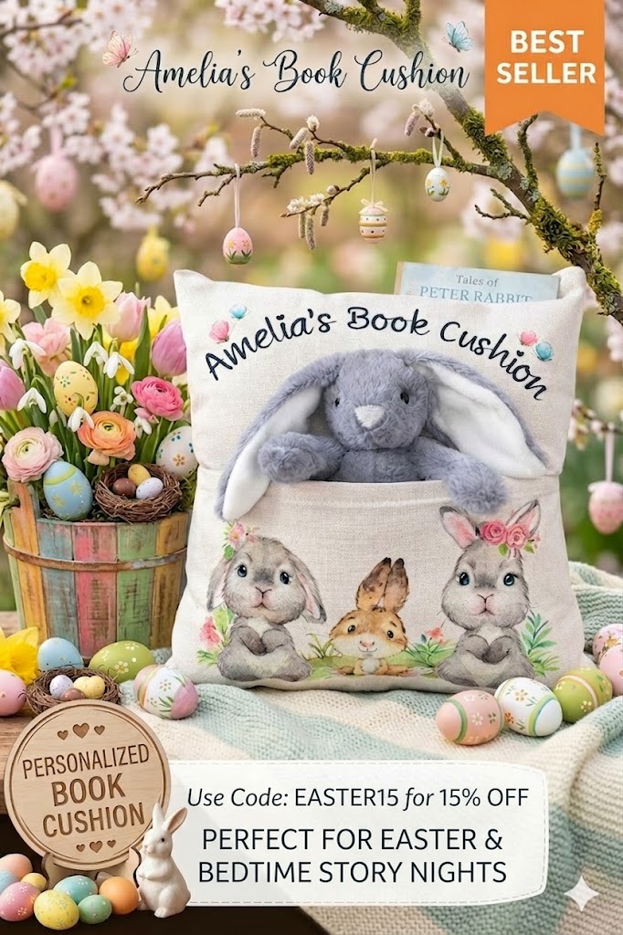 Precious Personalised Gifts Ltd Facebook ad: Something different for easter