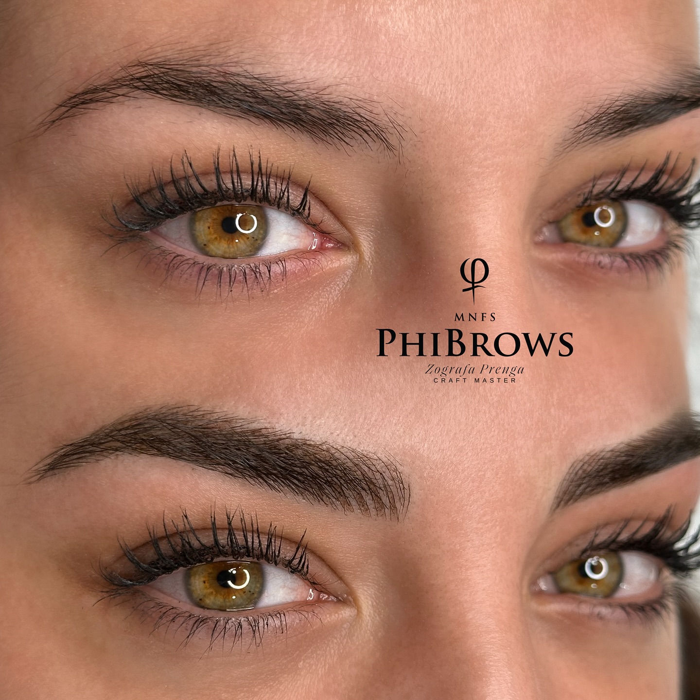 Phibrows Natural Beauty Studio Facebook ad: Hay cejas… y hay PhiBrows.