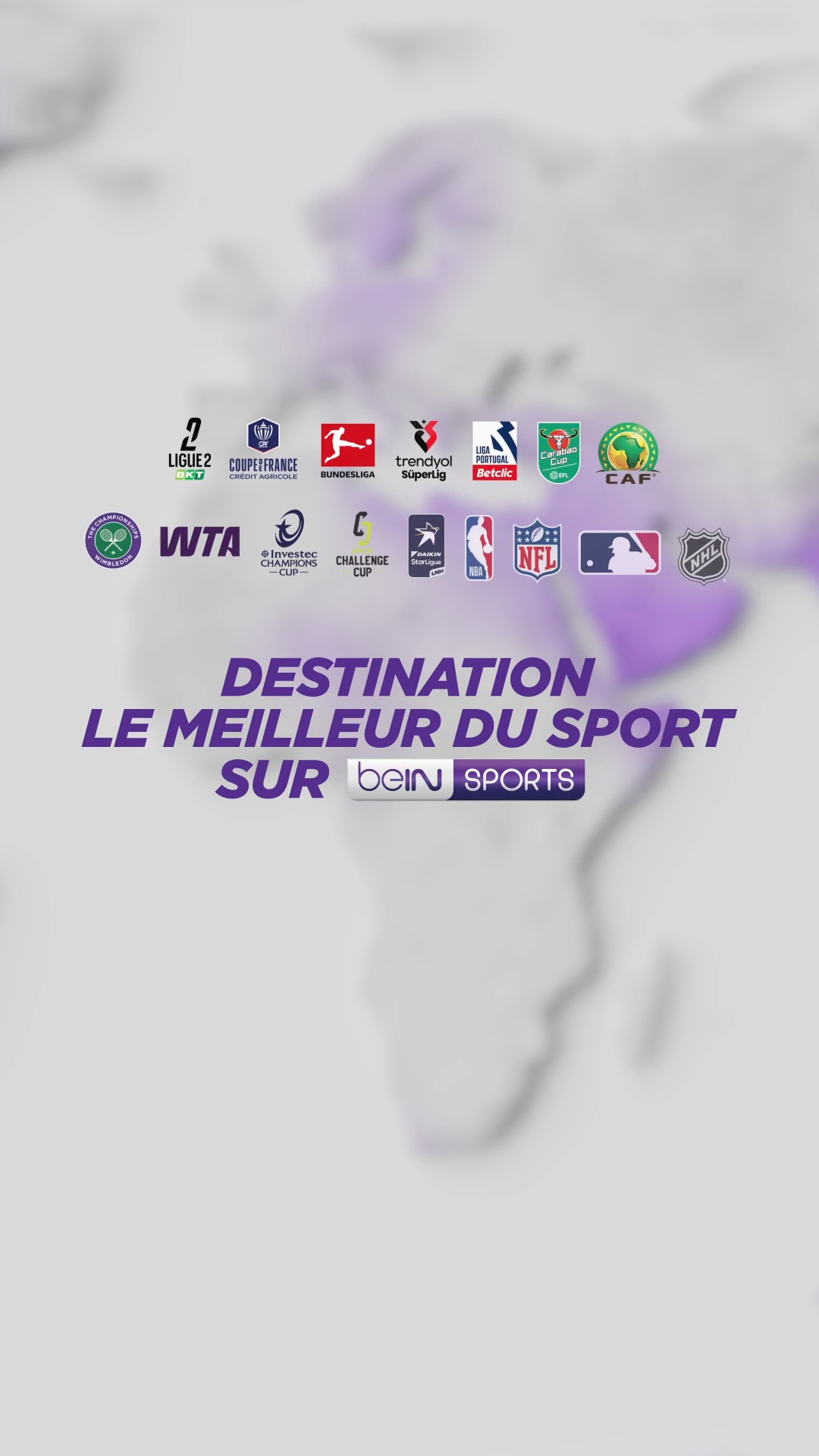 beIN SPORTS France Facebook ad: DESTINATION beIN SPORTS, SAISON 2026-2027
