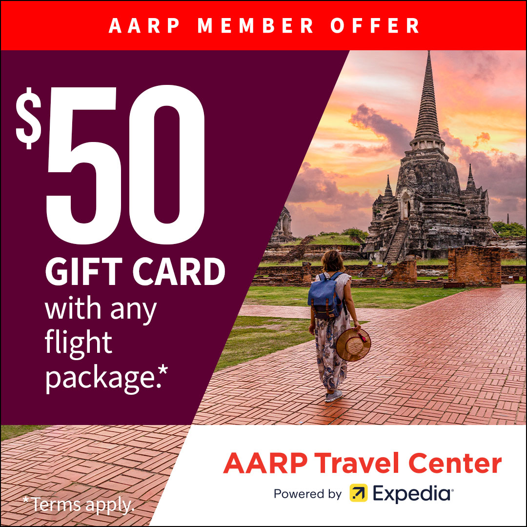 AARP Member Benefits Facebook ad
