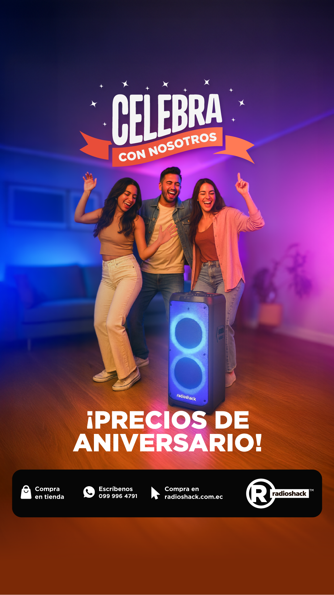 RadioShack Ecuador Facebook ad