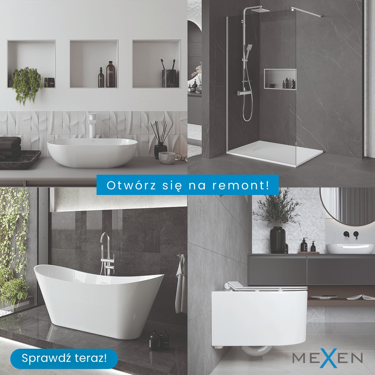 MEXEN Facebook ad: Otwórz się na remont!