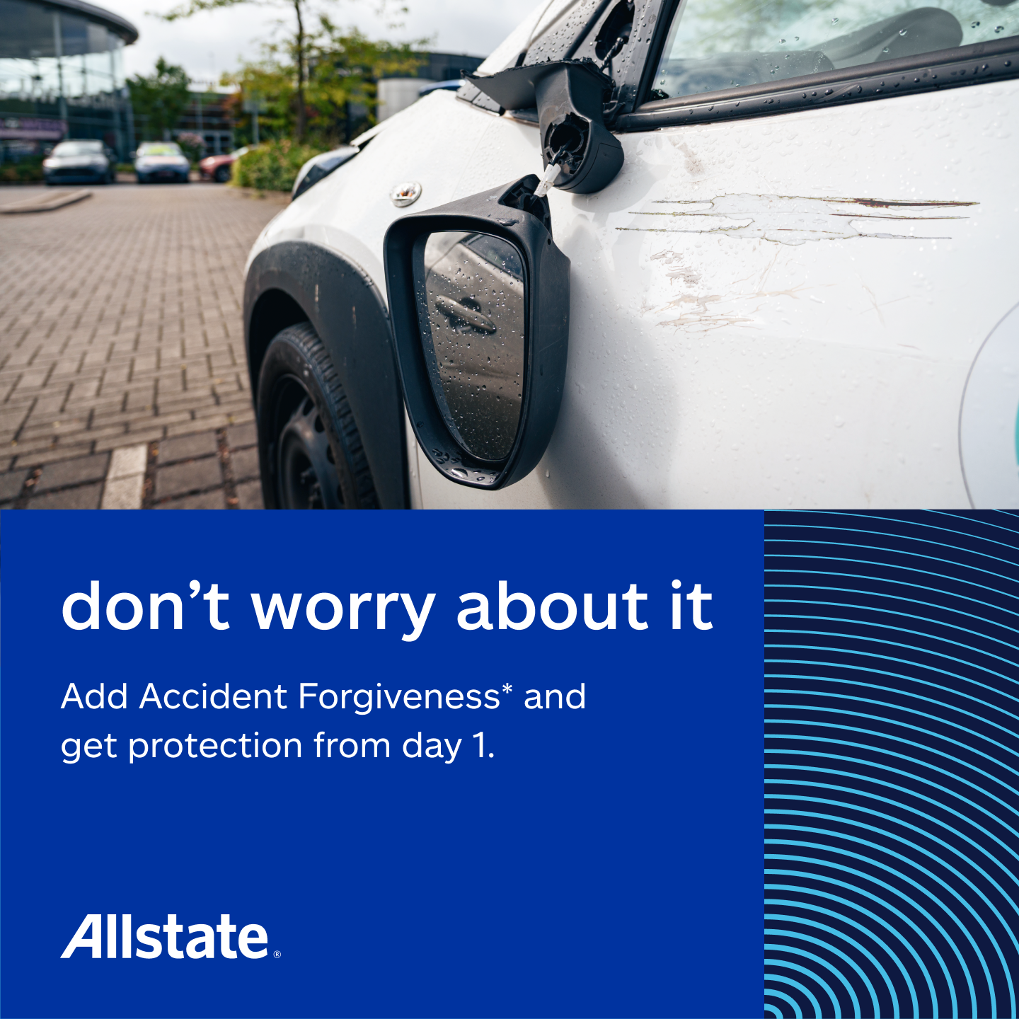 Allstate Facebook ad: Get a quote