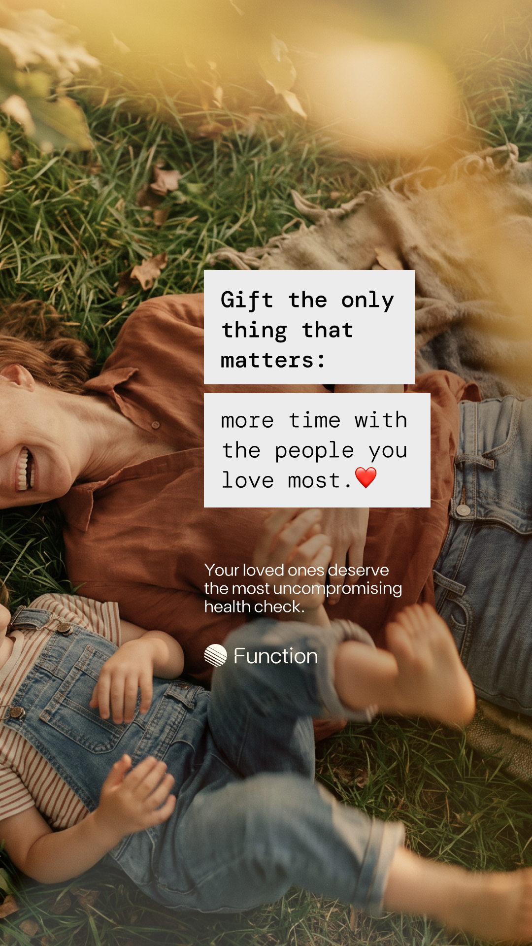 Function Health Facebook ad