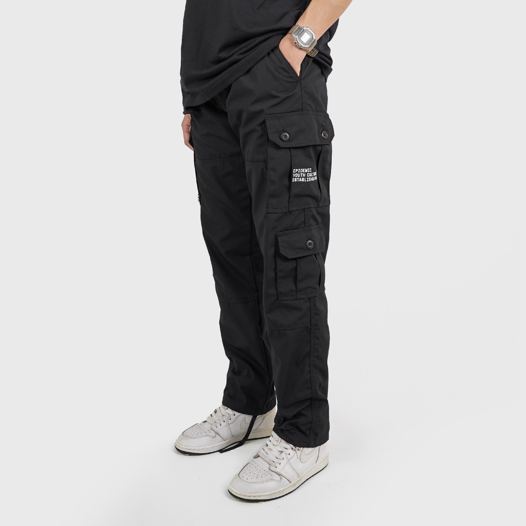 Epidemic Street Wear Facebook ad: Upgrade your style with our limited-edition Long Cargo…