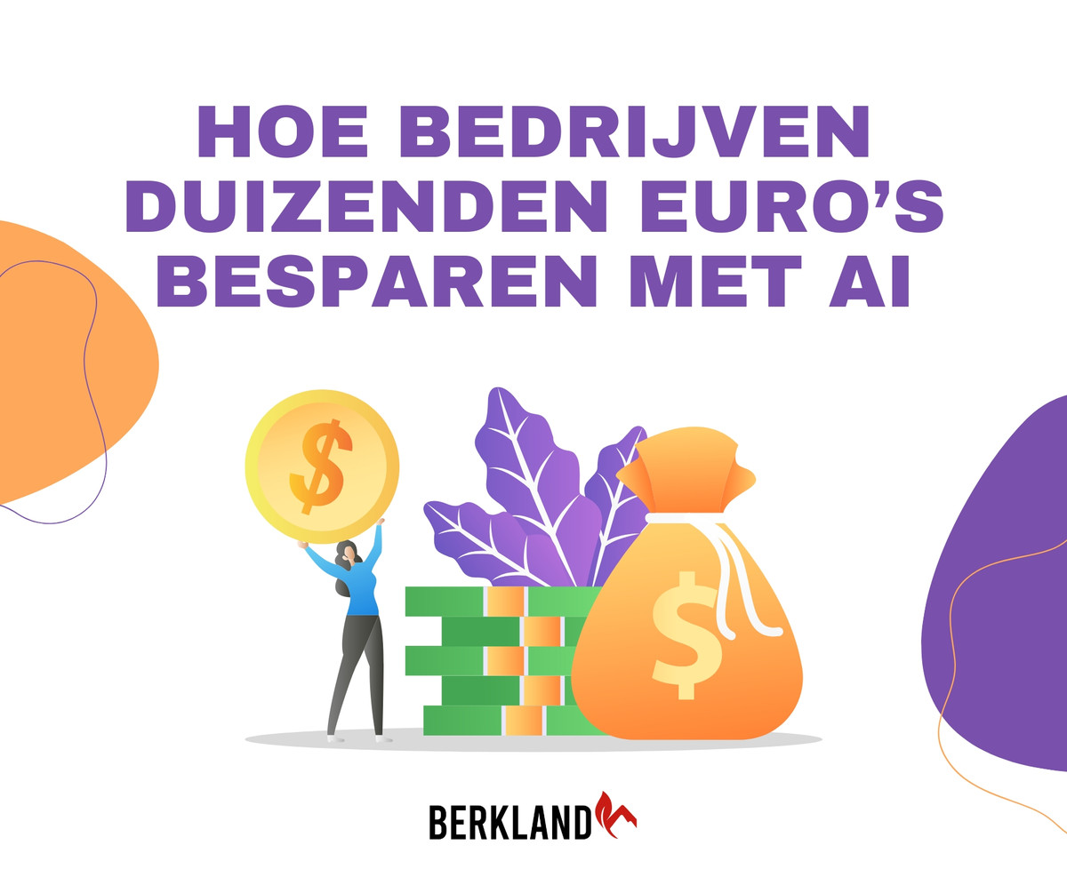 Berkland Facebook ad: Bespaar duizenden euro’s met AI