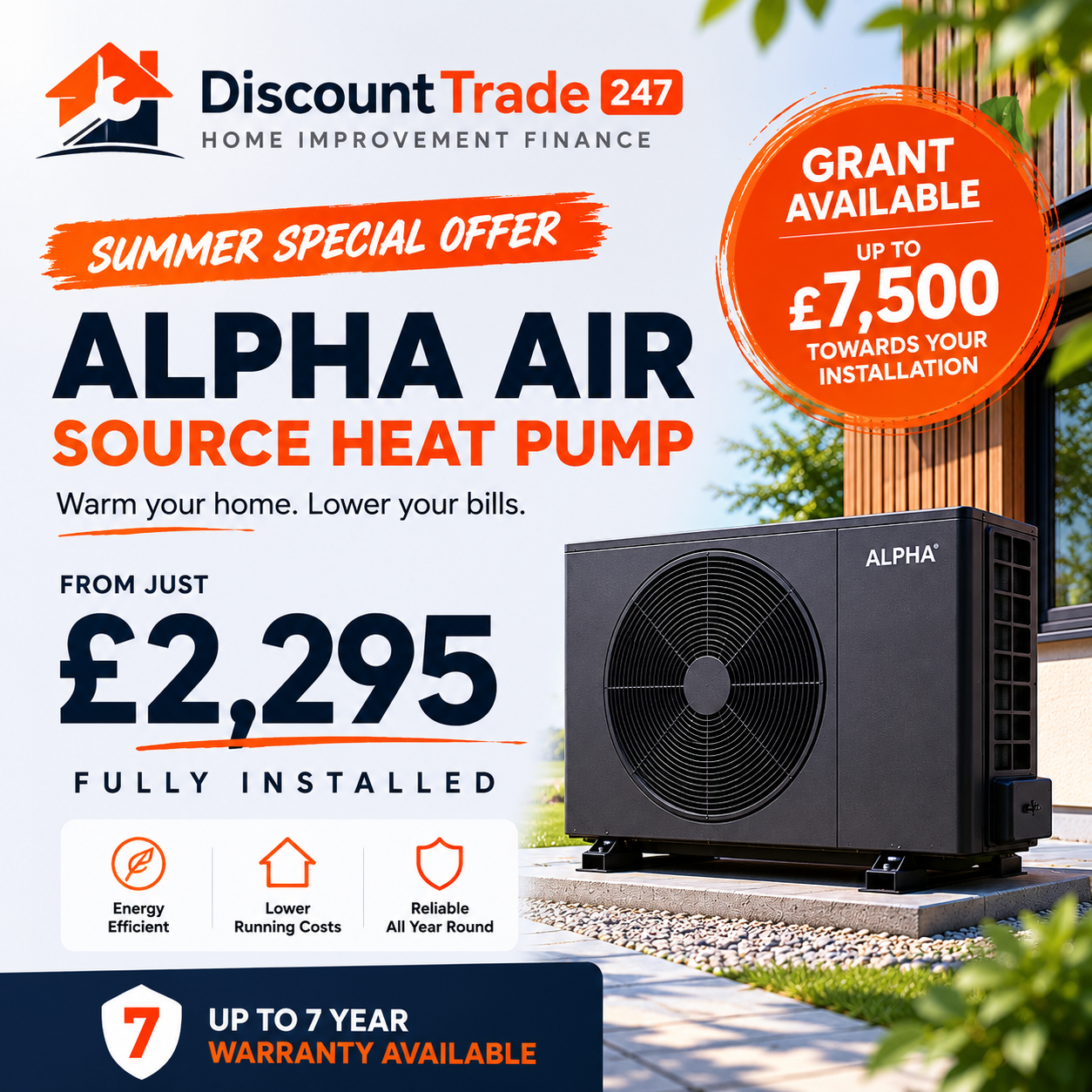 Discount Trade 247 Facebook ad: Check Your Grant Eligibility Now