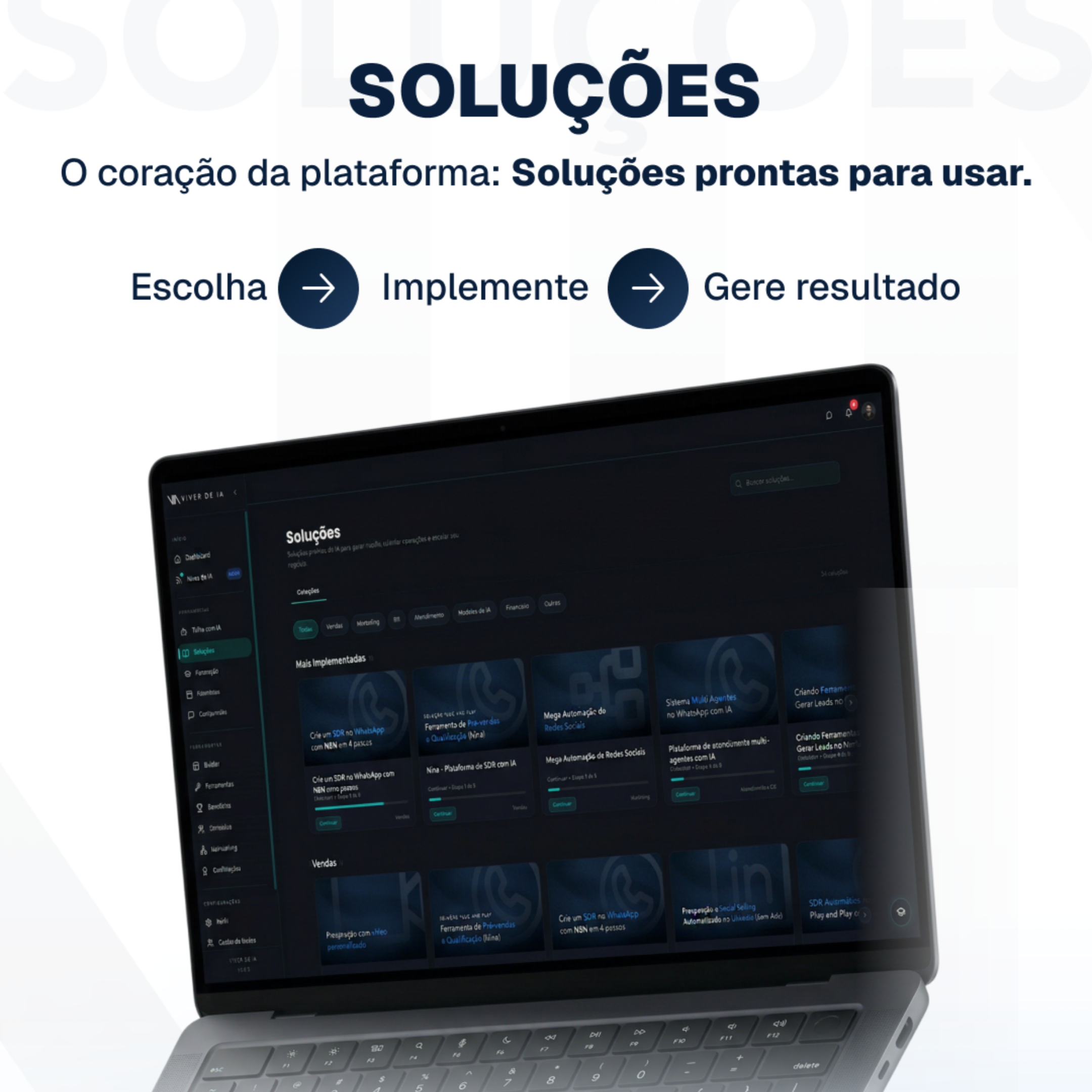 VIVER de IA Facebook ad: Enquanto você pensa, seu concorrente já corta custos…