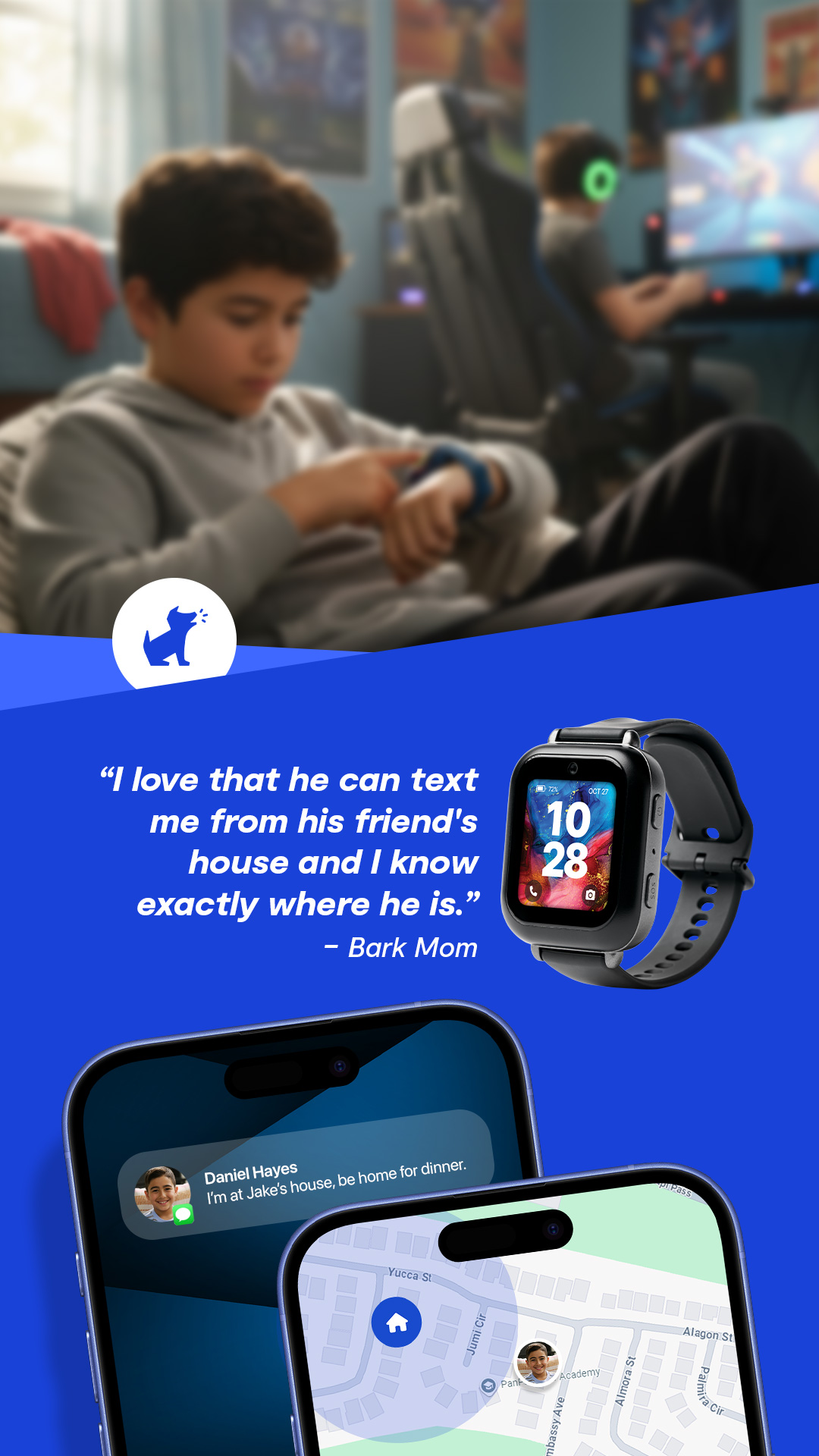 Bark - Parental Controls Facebook ad