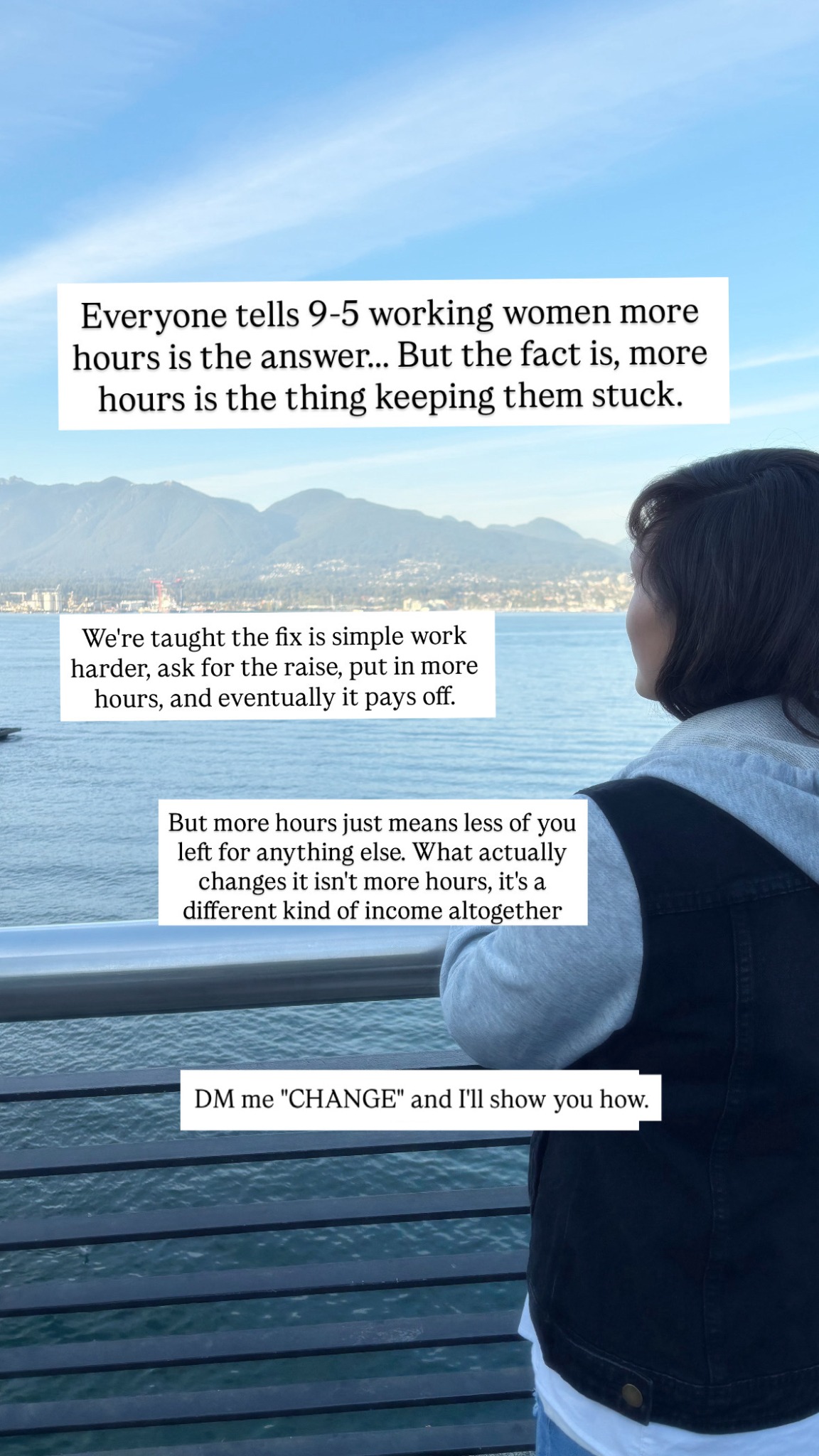 Gina Nguyen1 Facebook ad: If you're a 9-5 working woman who's good…