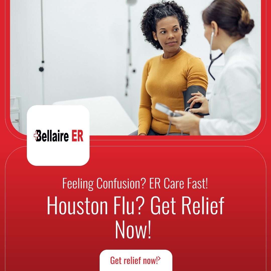 Bellaire ER Facebook ad: Bellaire ER Quick Access: Schedule Visits, Get Directions…